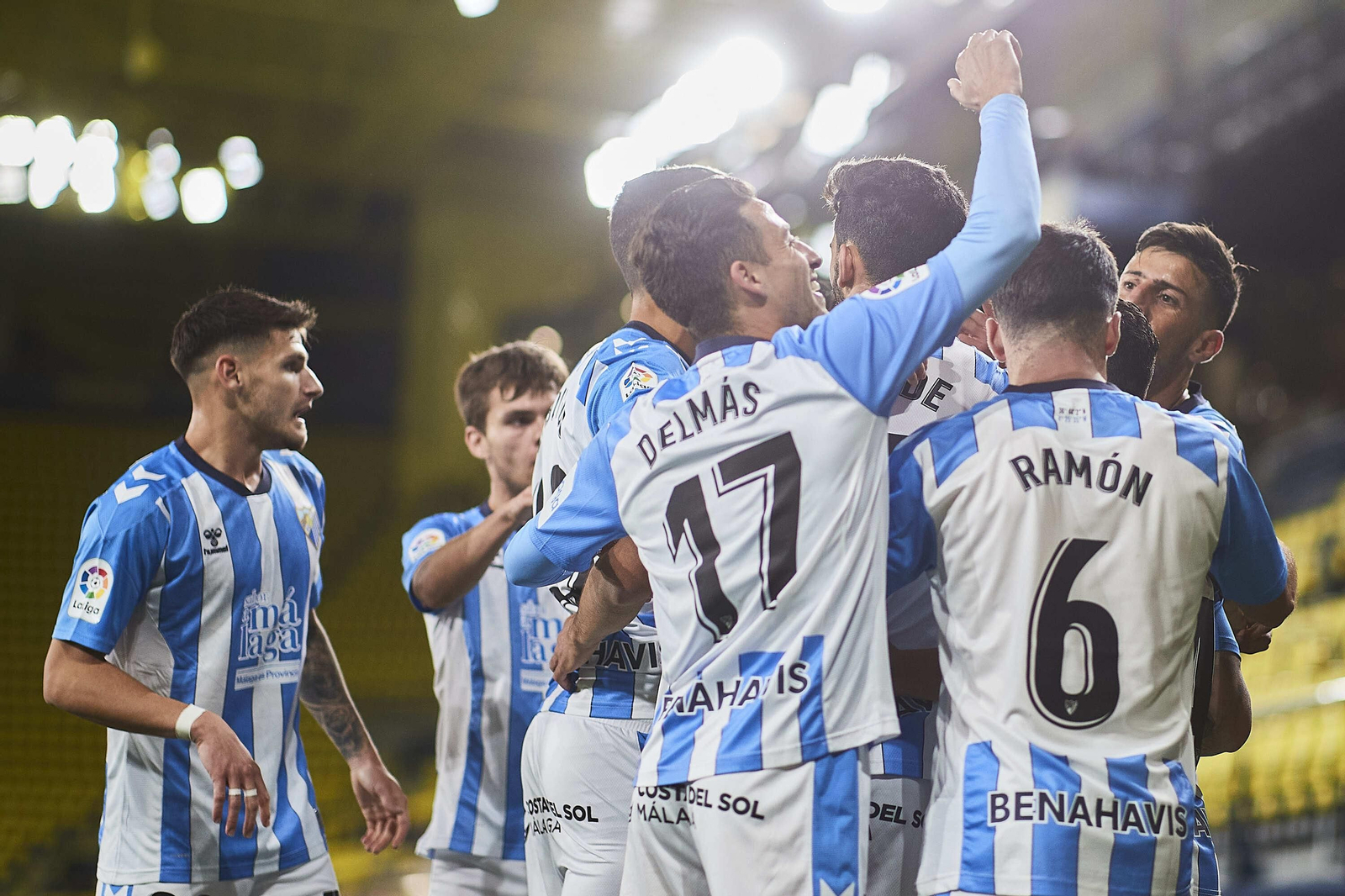 Las fotos de la victoria del Málaga CF ante el Villarreal B