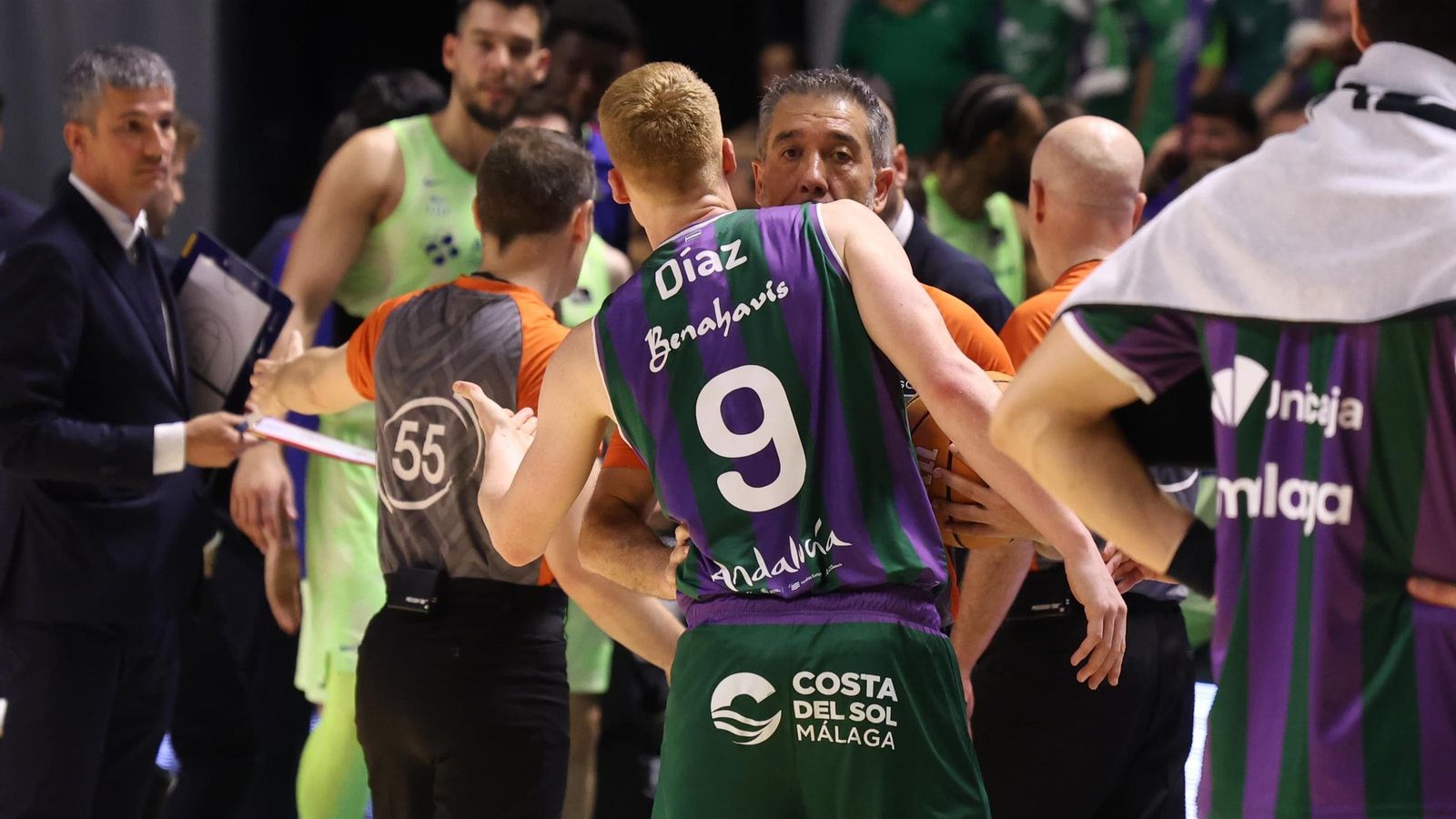 Las fotos del Unicaja-Barcelona, primer partido del play off de la Liga Endesa