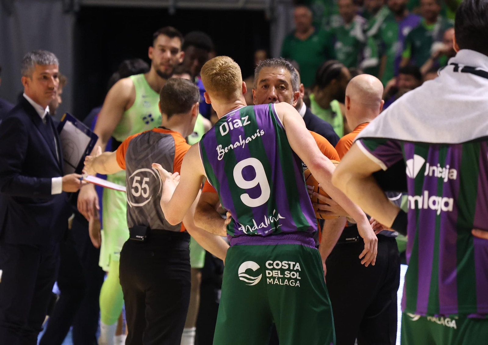 Alberto Díaz, con Anderson.