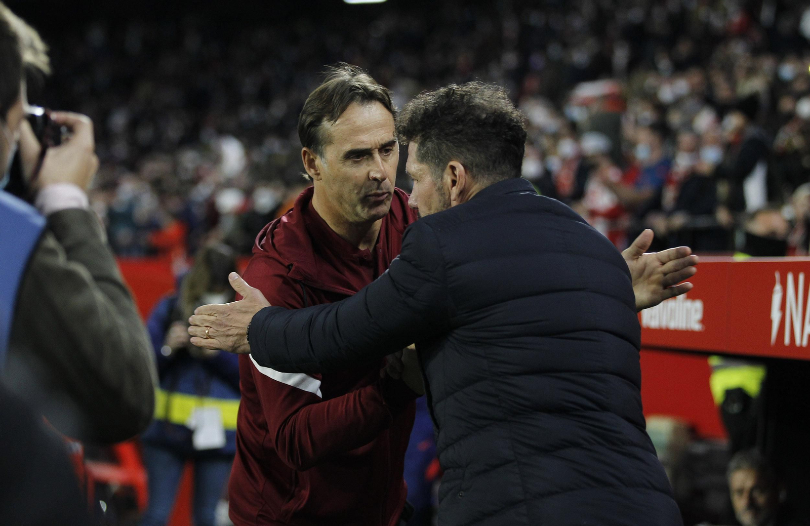 Las imágenes de Lopetegui como entrenador del Sevilla fc