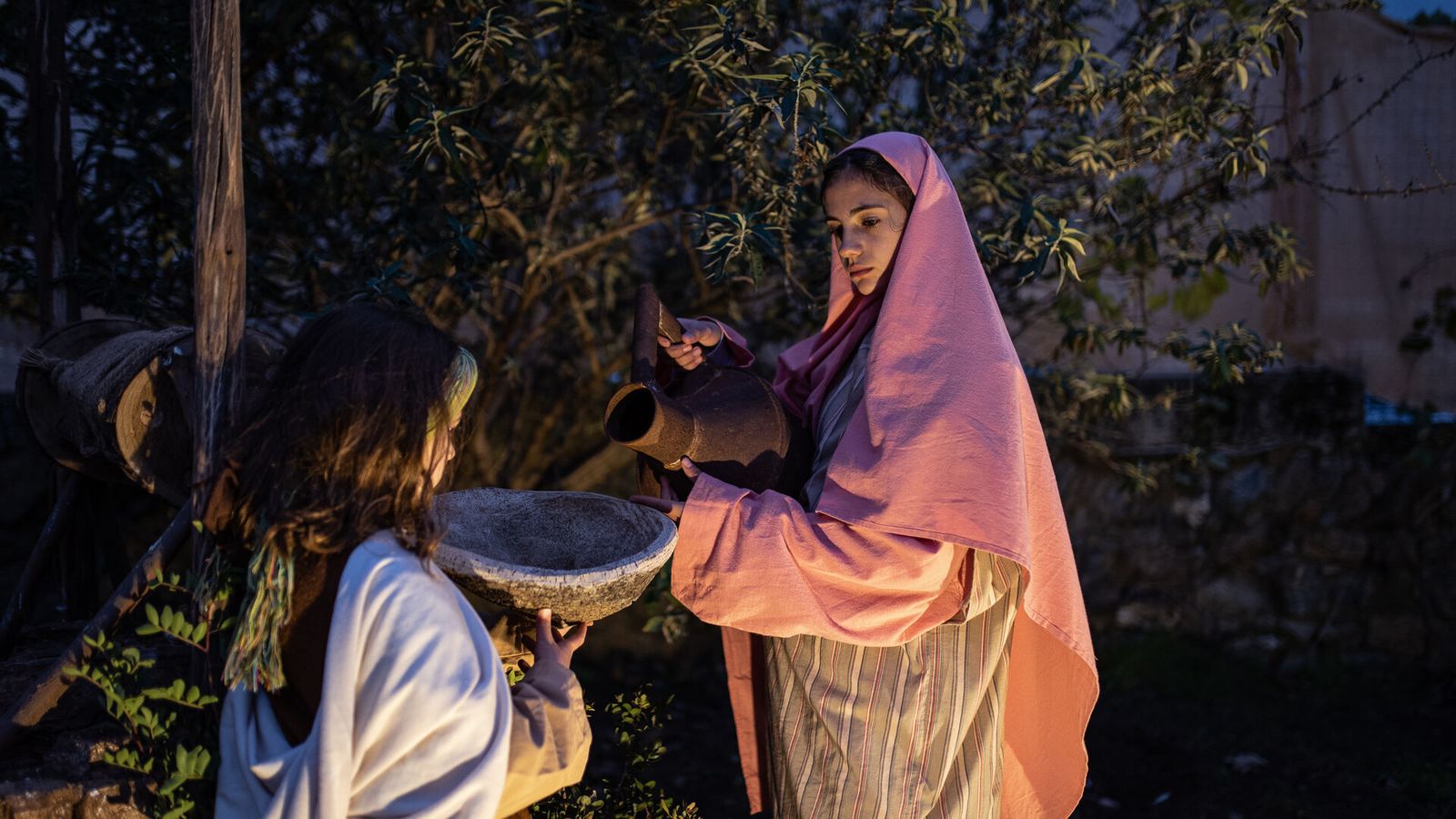 El Belén viviente de Higuera de la Sierra en imágenes