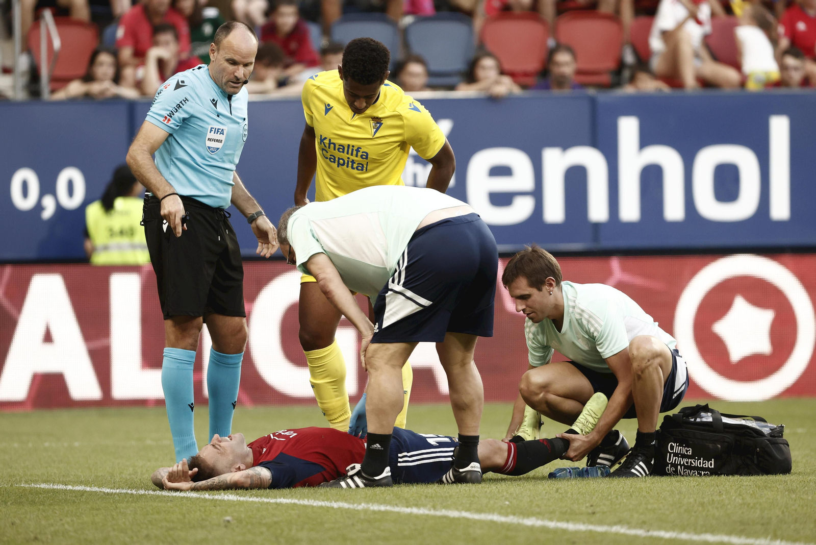 Osasuna-Cádiz, en imágenes