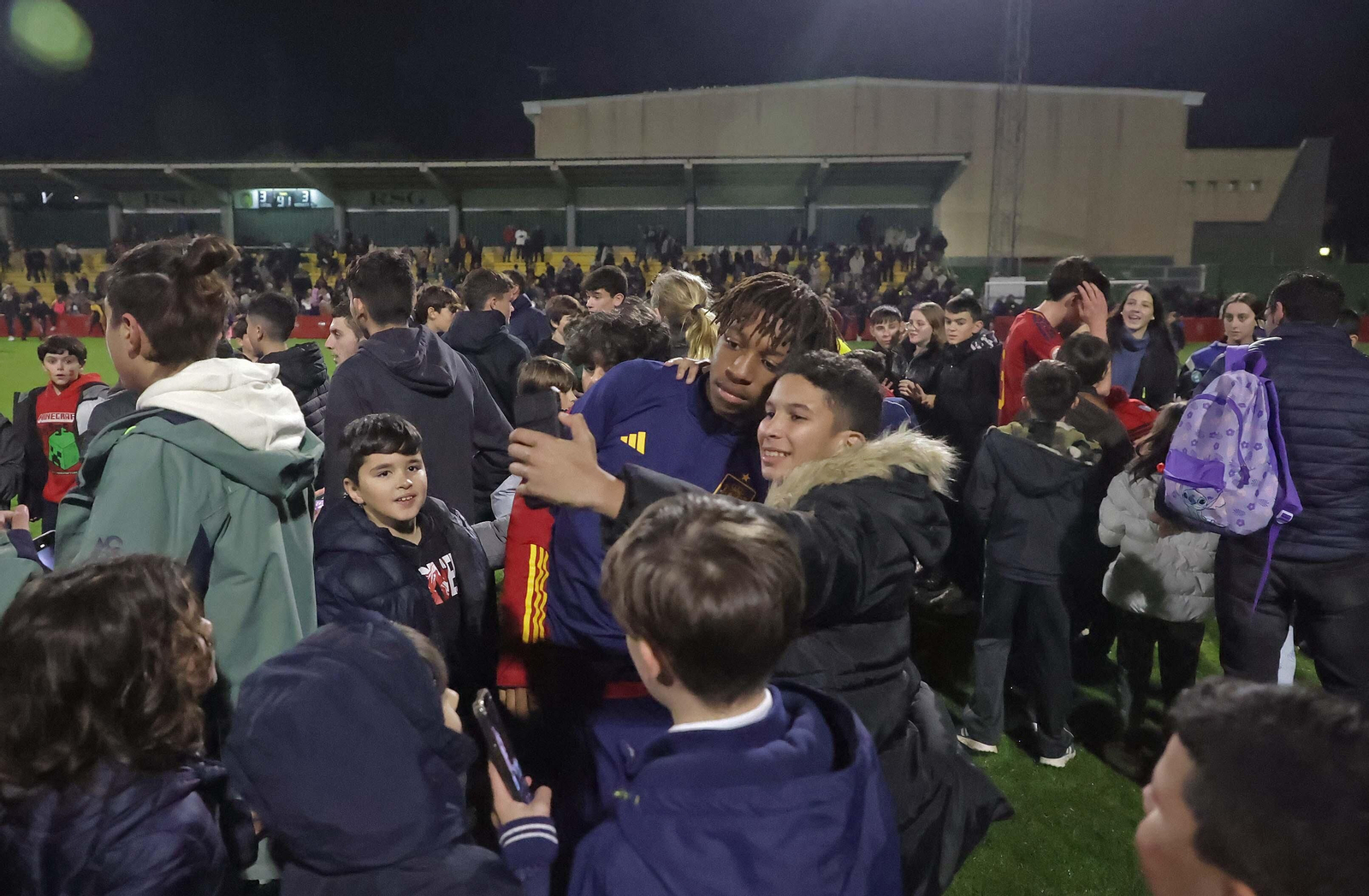 Las mejores fotos del España - Italia sub-17: Camarda, Oyono, Iago y Reyes en Los Barrios