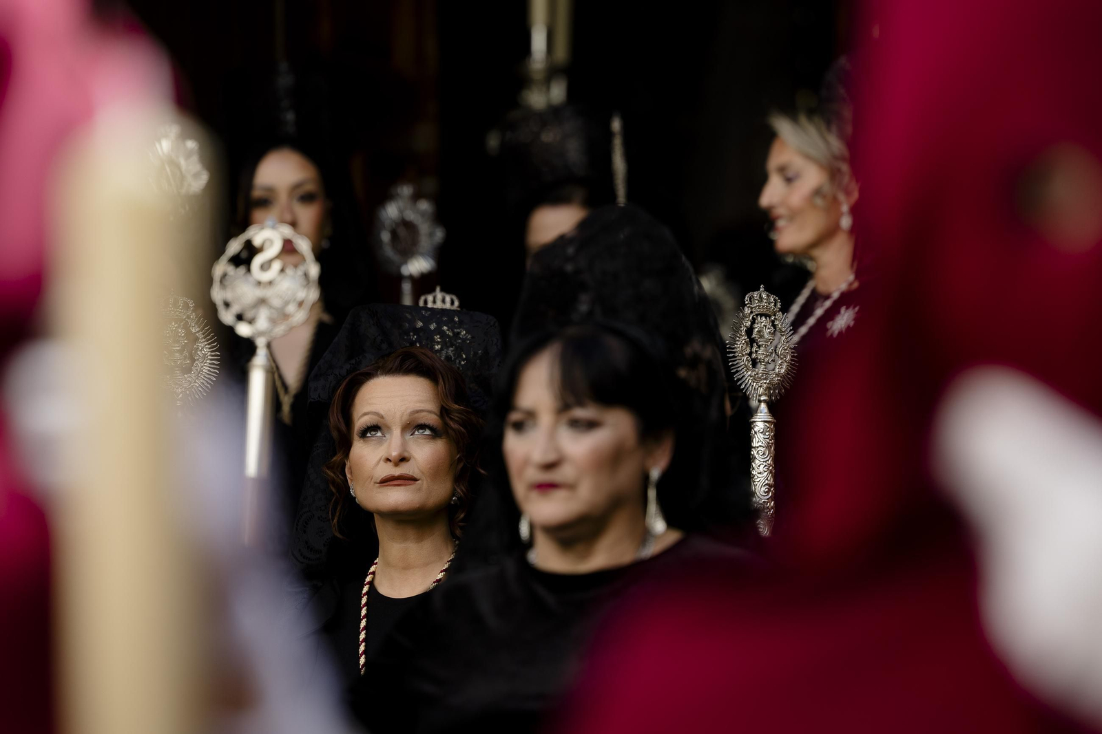 Imágenes de la salida de Sentencia en la Semana Santa de Cádiz 2025