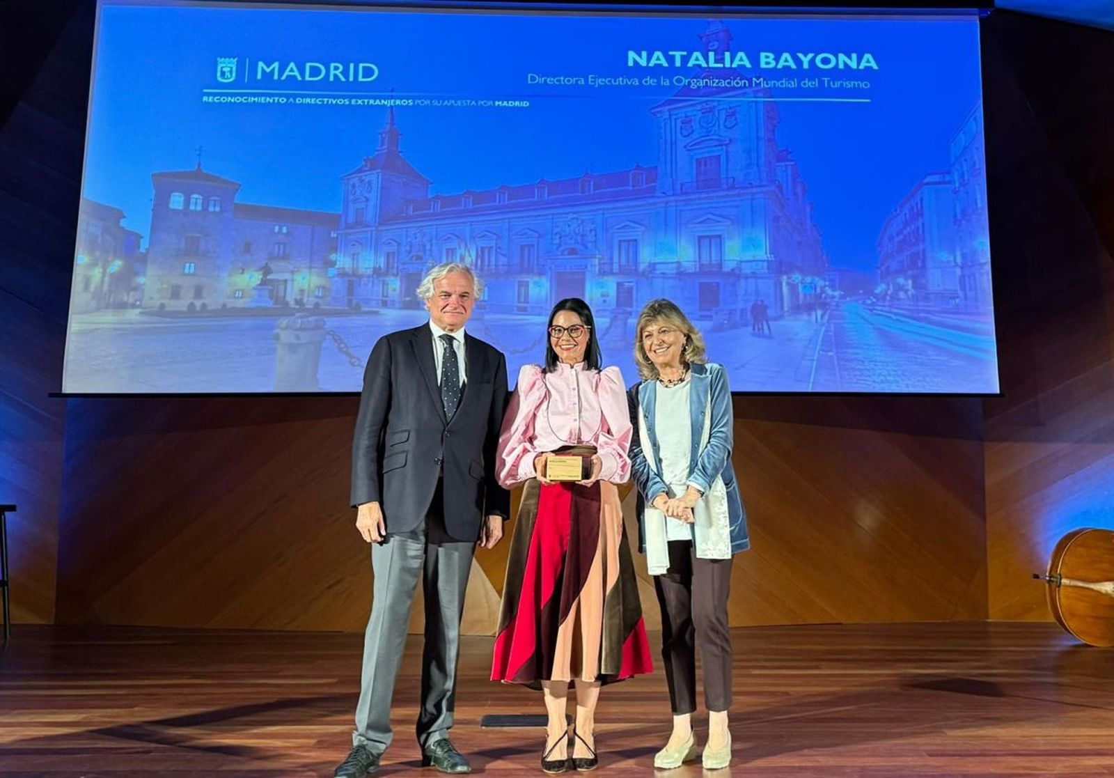 Natalia Bayona, reconocida por el Ayuntamiento de Madrid