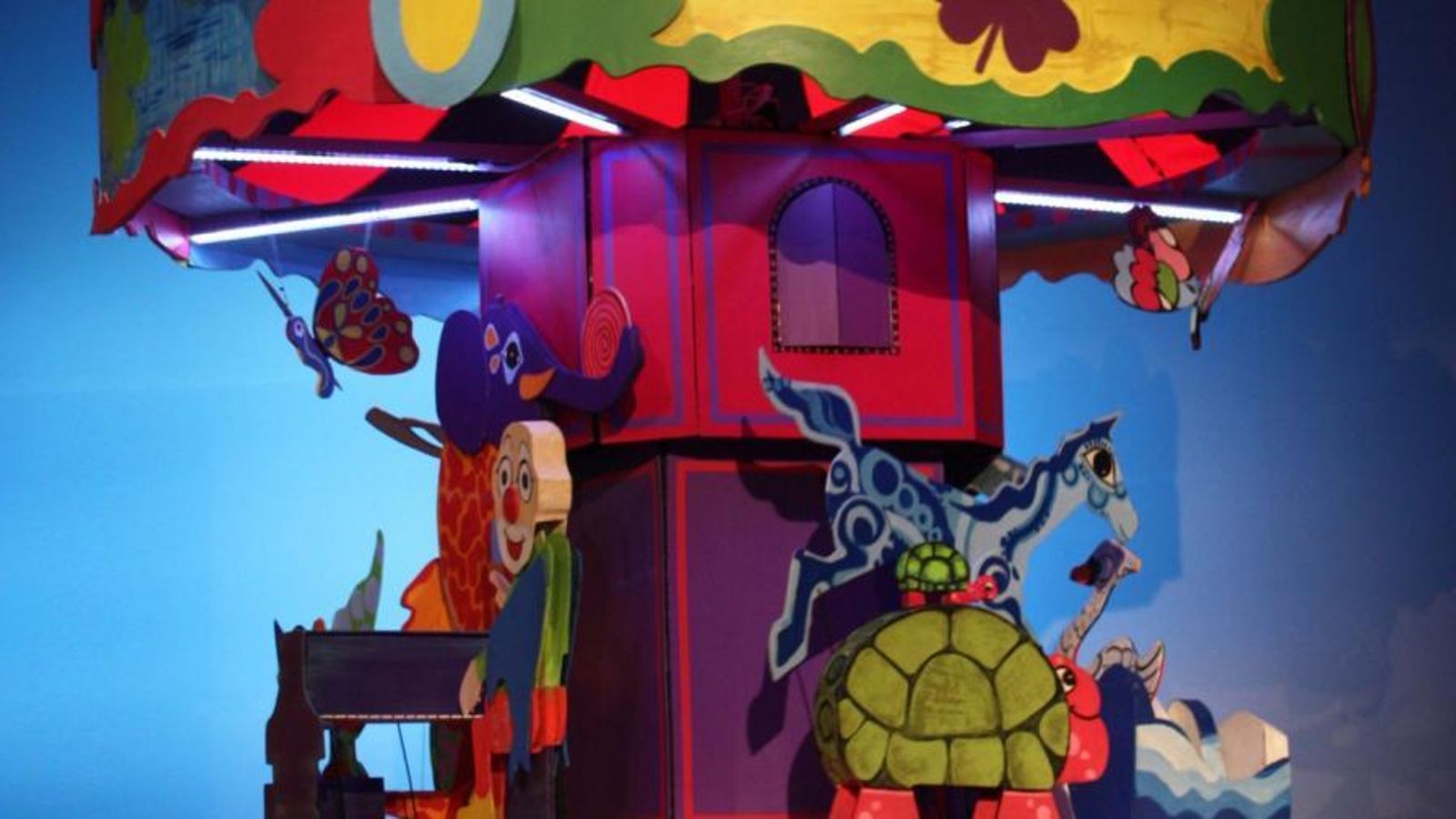 'Viajeros del carrusel'.