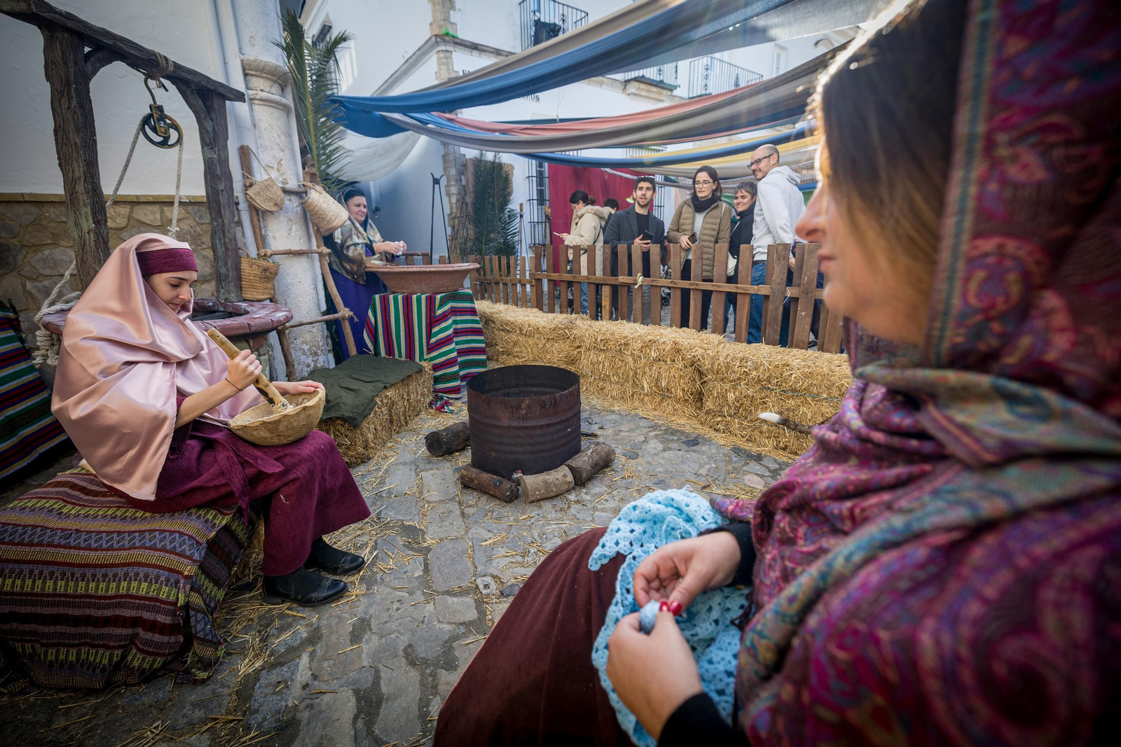 Las imágenes del belén viviente de Medina 2025