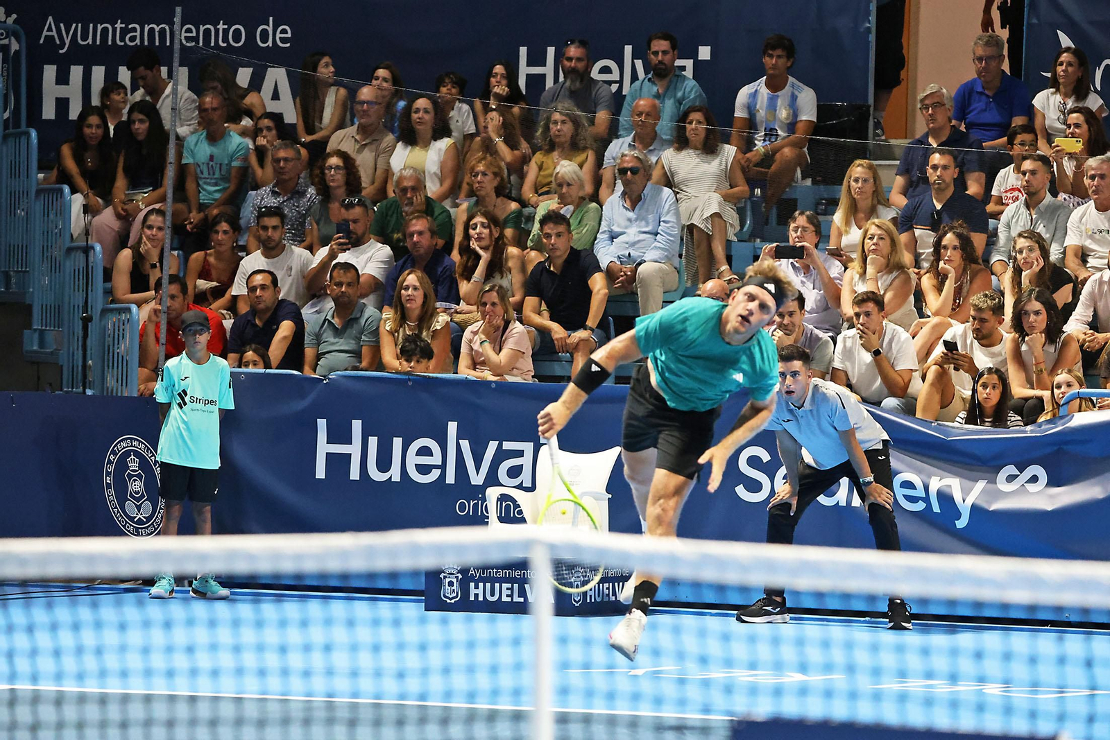 Imágenes de la final masculina de la Copa del Rey de tenis entre Daniil Medvedev y Alejandro Davidovich