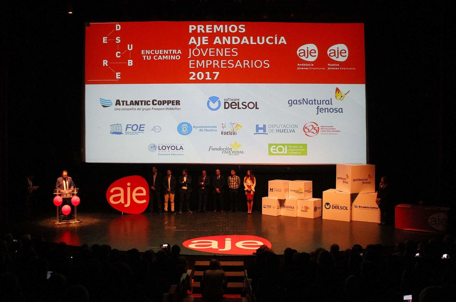 Las imágenes de los Premios AJE Andalucía jóvenes empresarios 2017