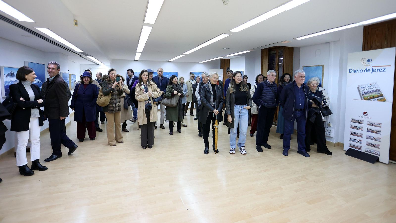 Exposición de Borja Santos en la sala 'ArteaDiario' en Jerez
