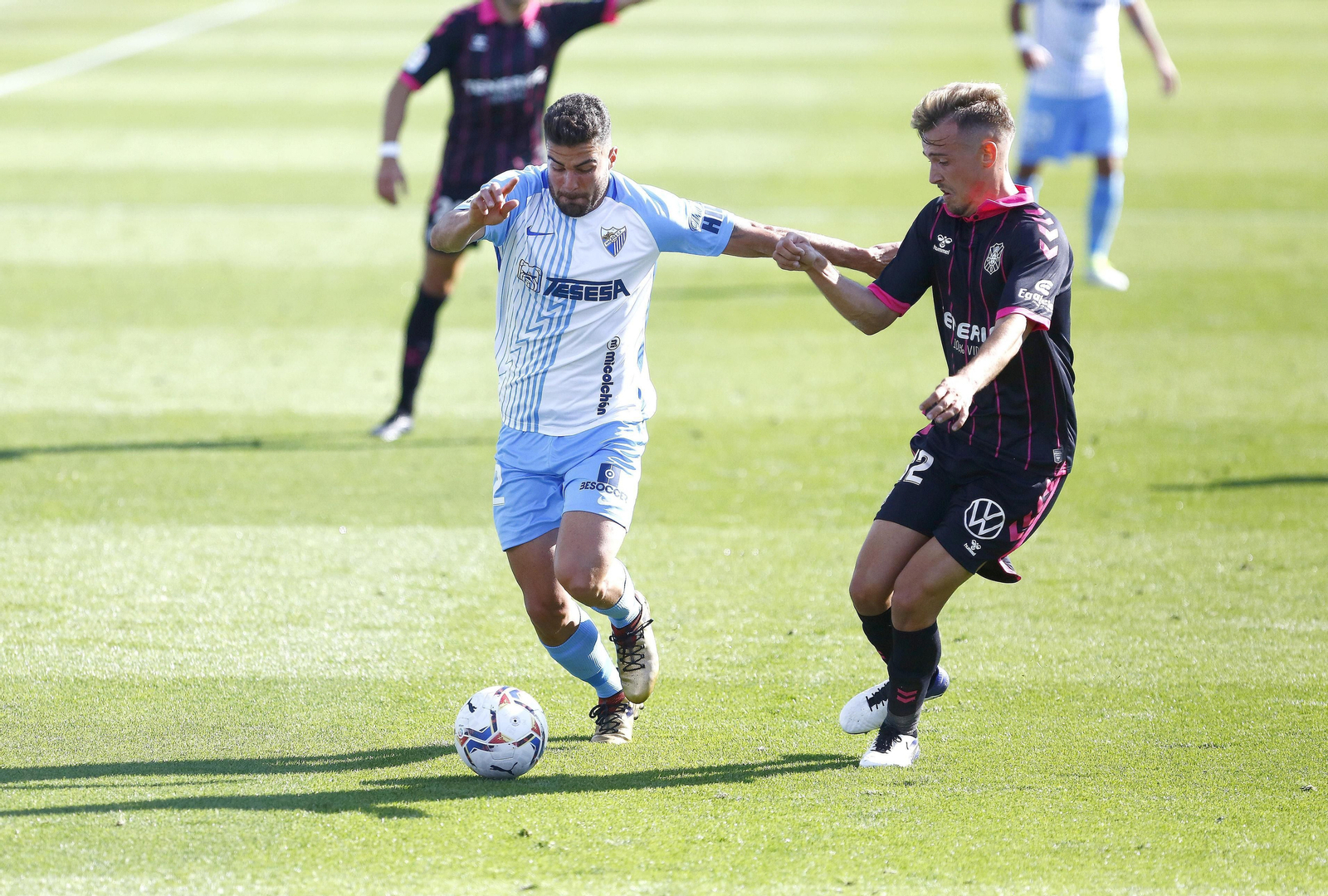 El Málaga CF-Tenerife, en fotos