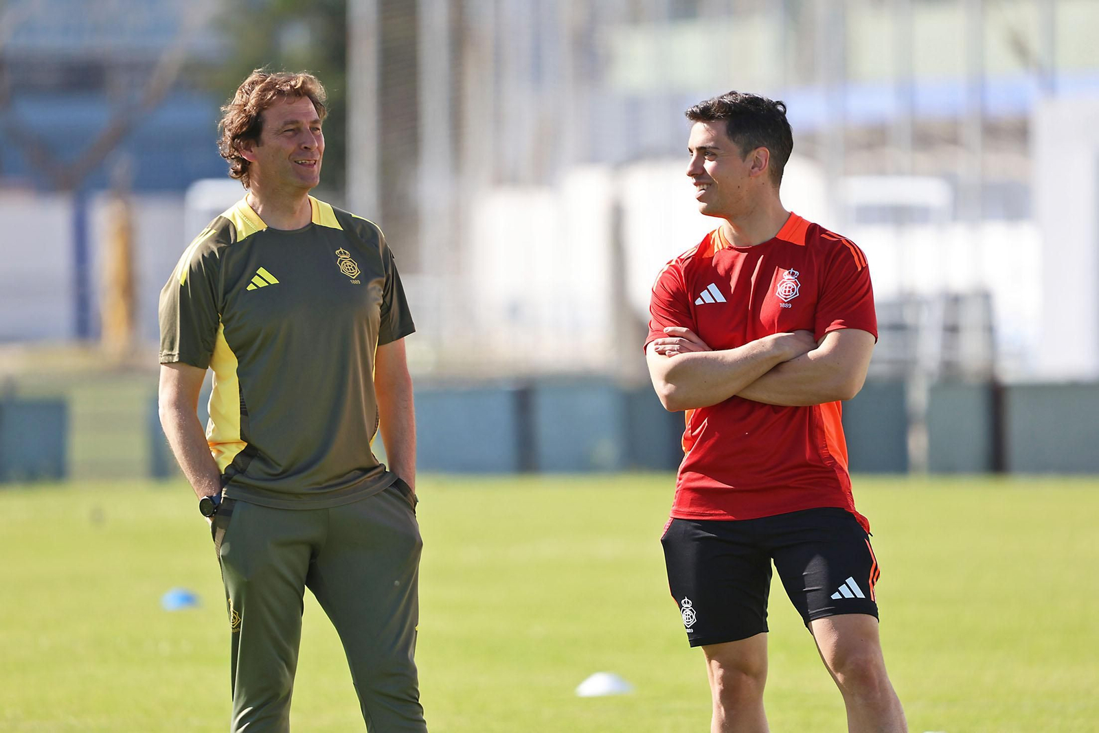 Imágenes del entrenamiento del Recreativo de Huelva