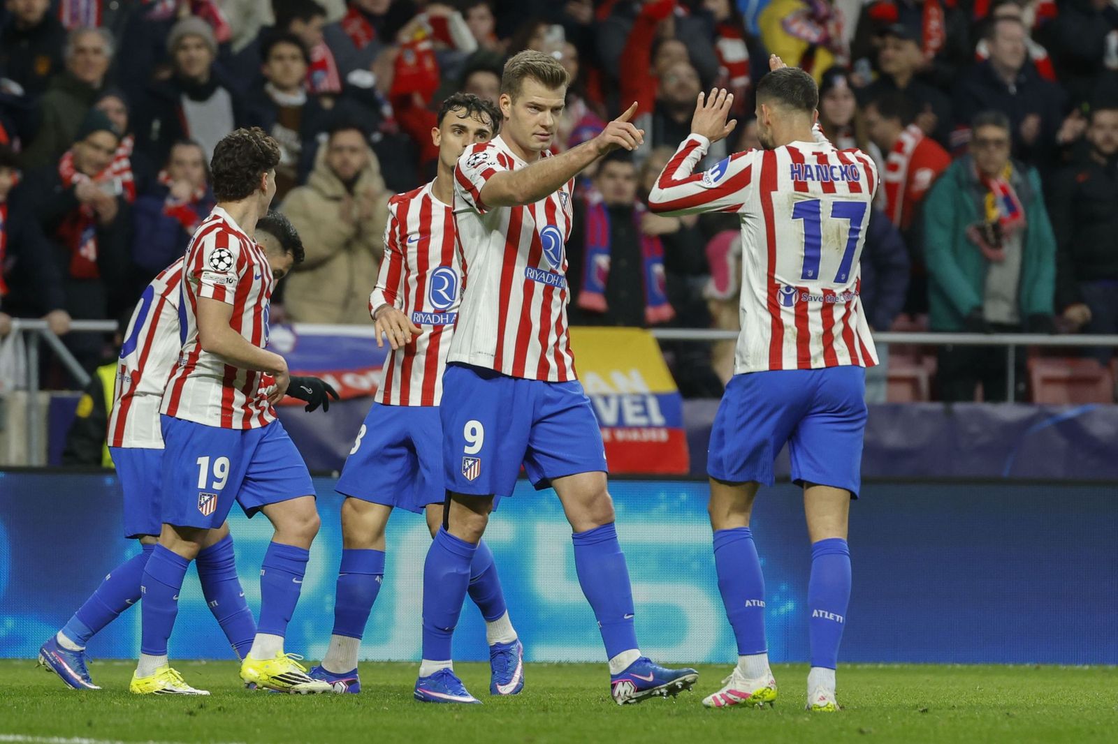 Las fotos del Atlético de Madrid