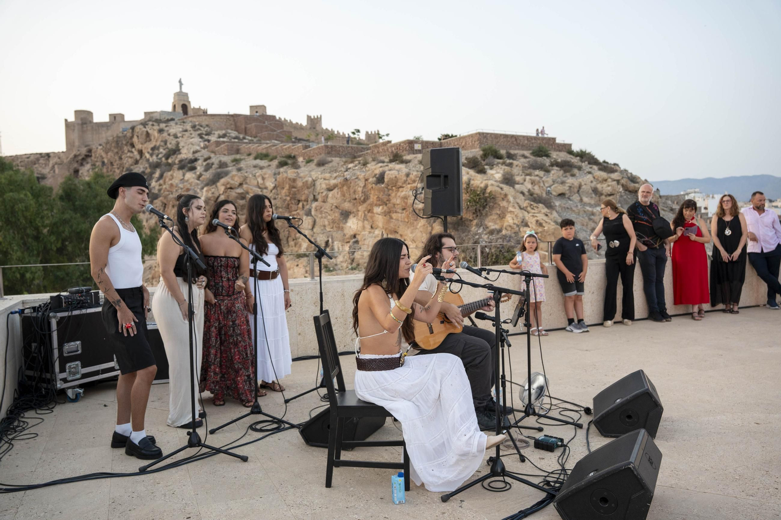 Las imágenes de la presentación de la Feria de Almería 2025 en honor de la Virgen del Mar