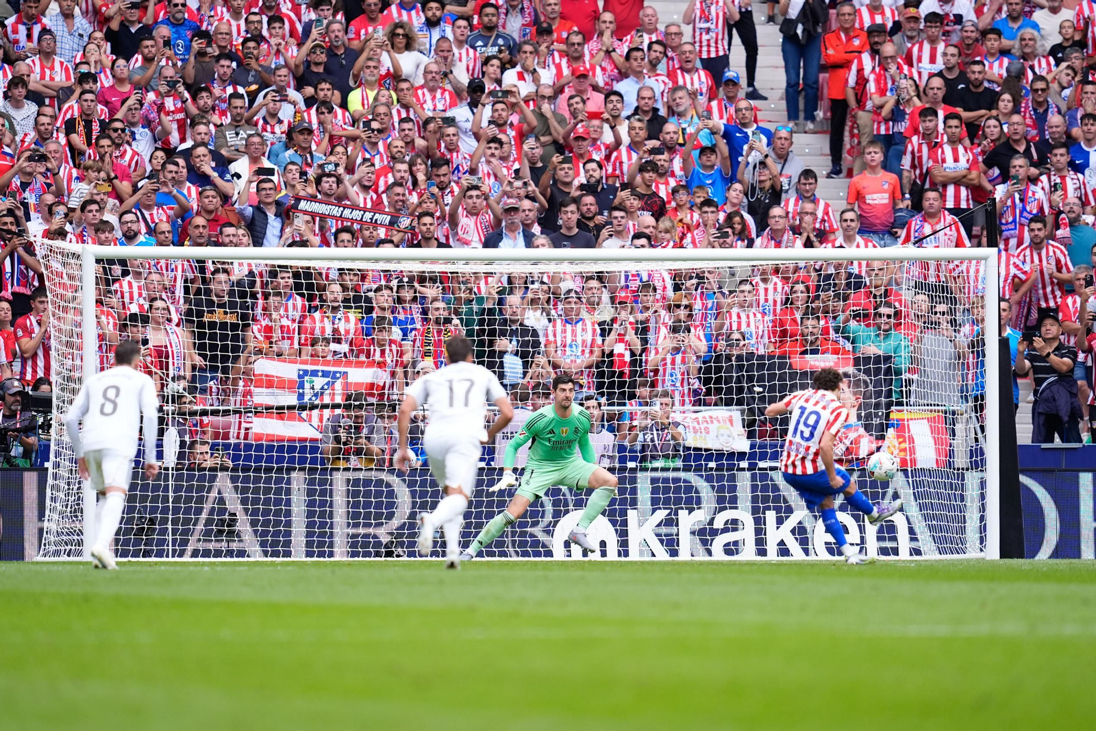 Las mejores fotos del Atlético - Real Madrid