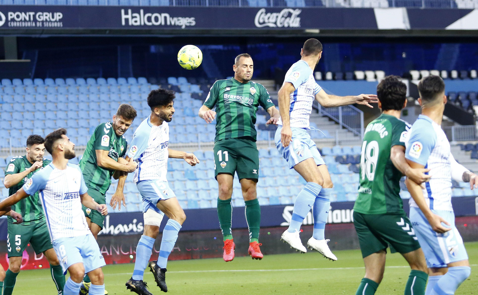 El Málaga CF-Castellón, en fotos