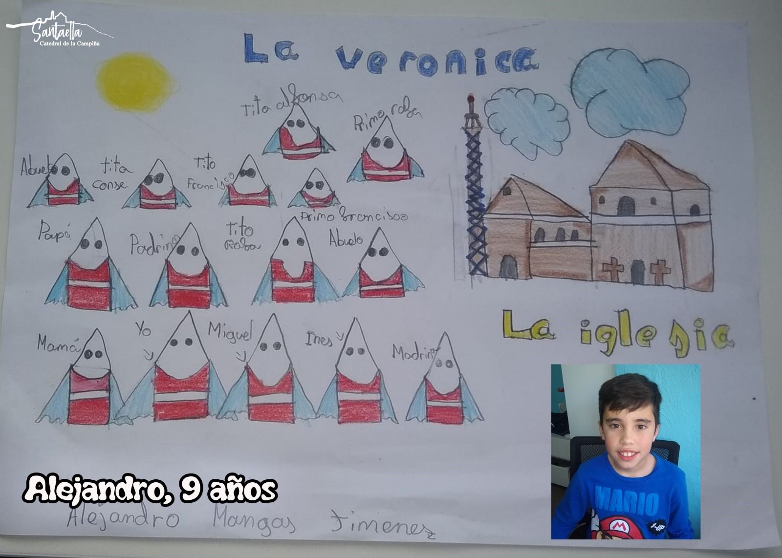 La Semana Santa, dibujada por los más pequeños