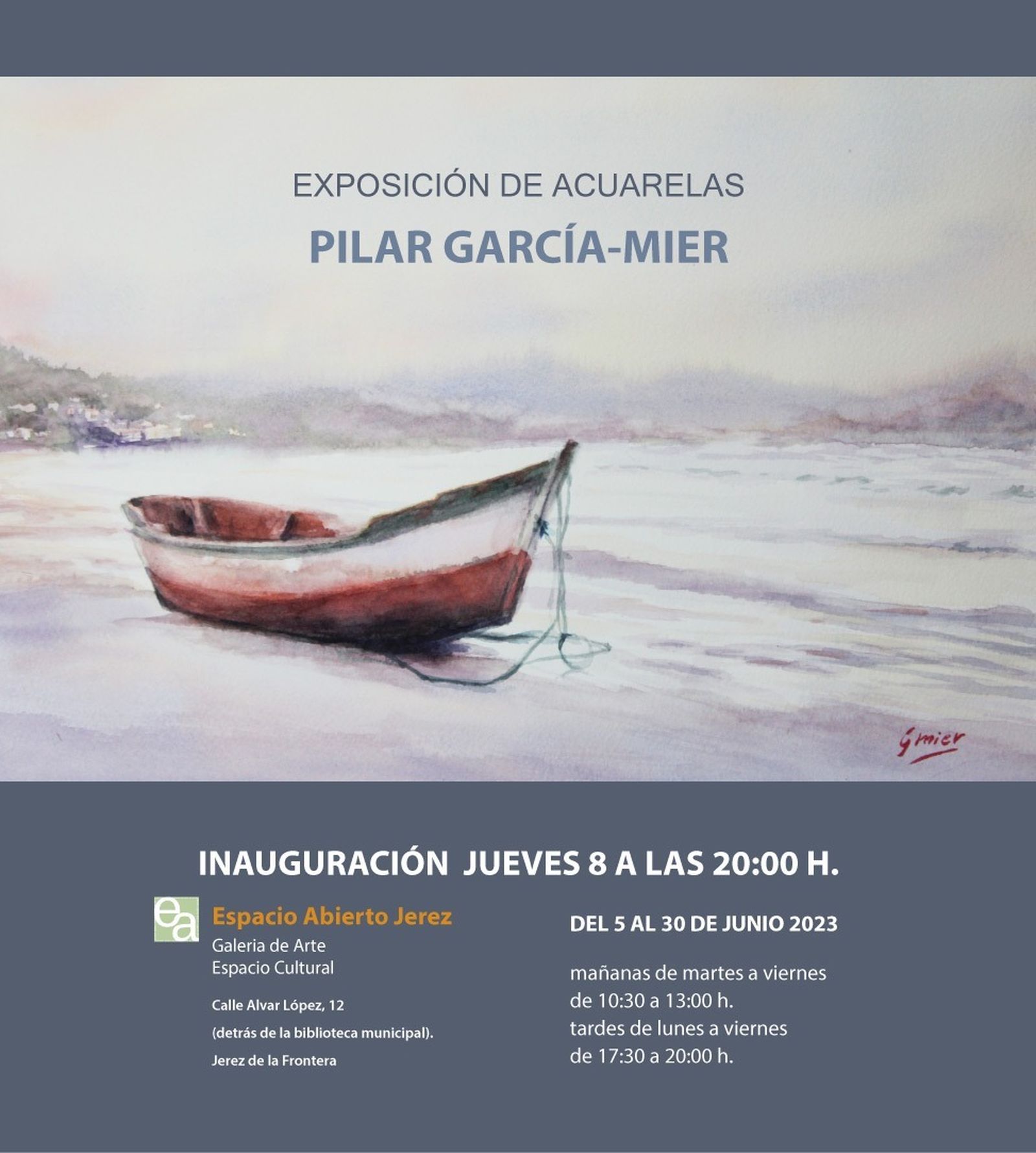 Cartel de la exposición.