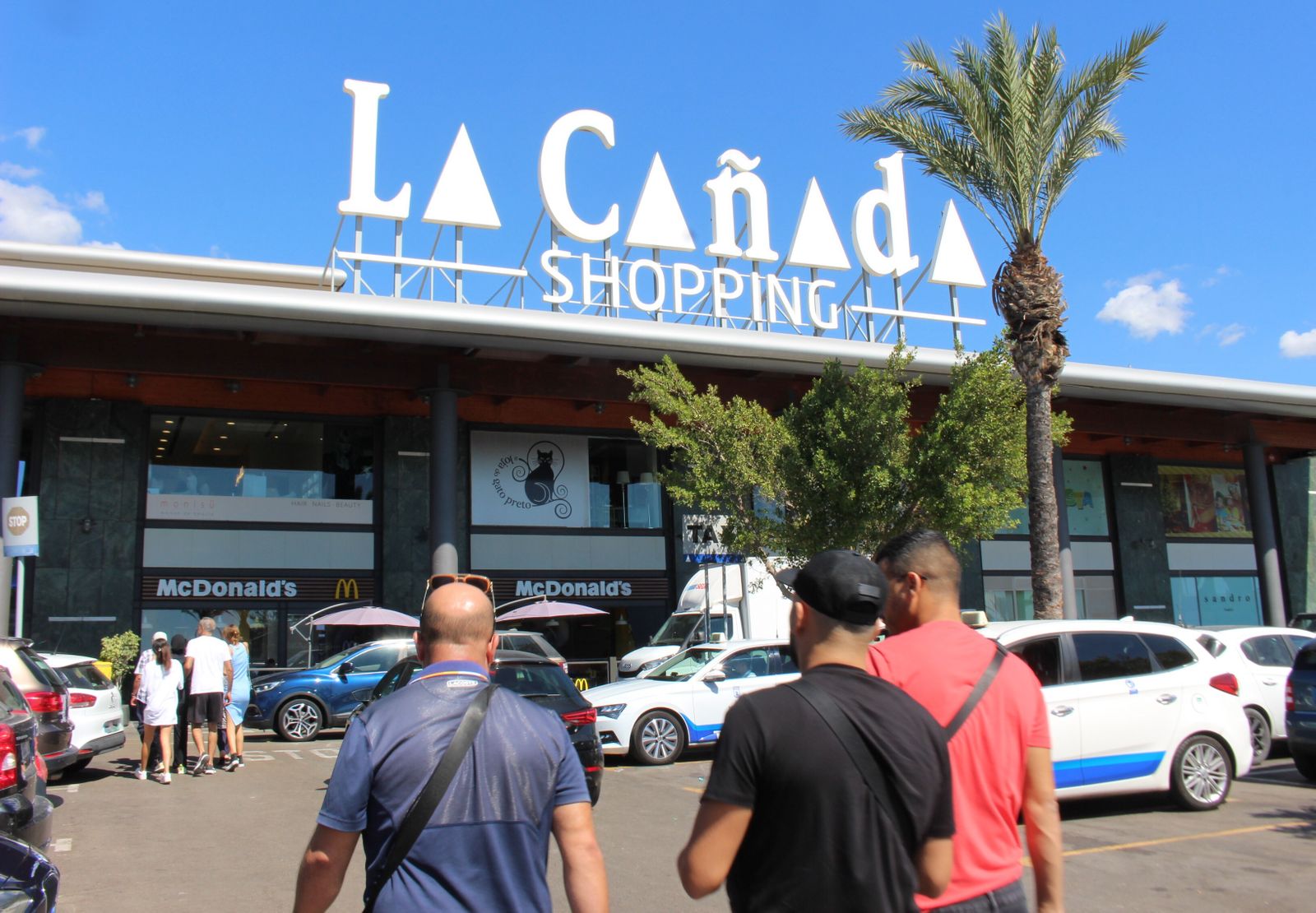 El centro comercial La Cañada, en Marbella.