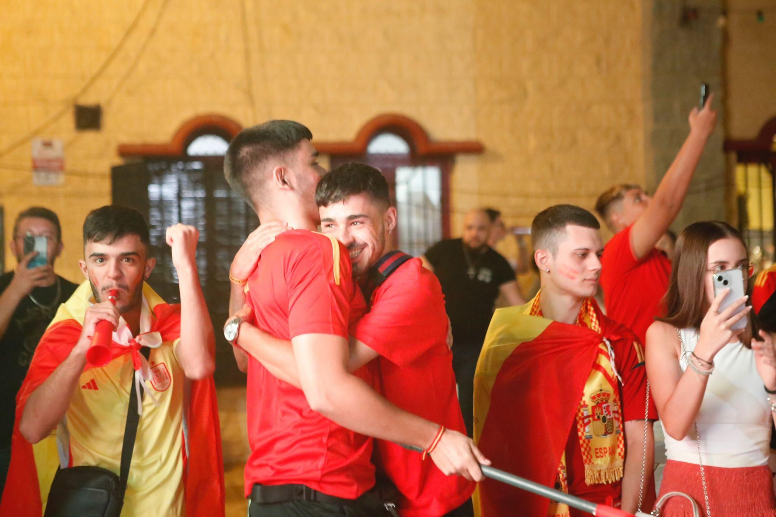 Así vivió el Campo de Gibraltar el España - Inglaterra de la Eurocopa