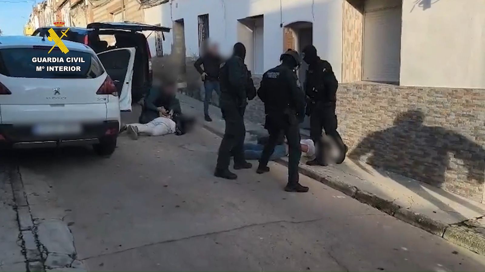 Operaciones de la Guardia Civil en Córdoba durante 2025