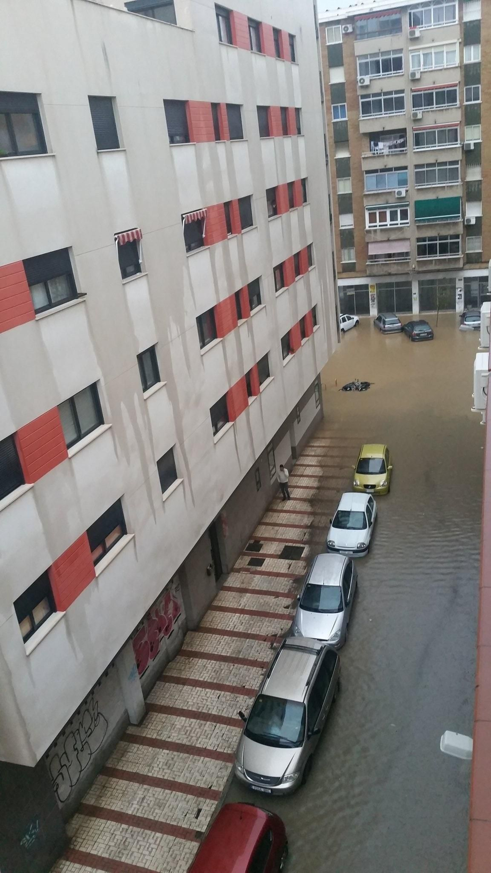 Imágenes de las fuertes lluvias en la provincia