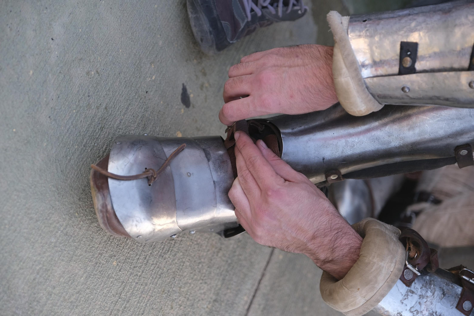 Fotogalería de los combates medievales en Almería