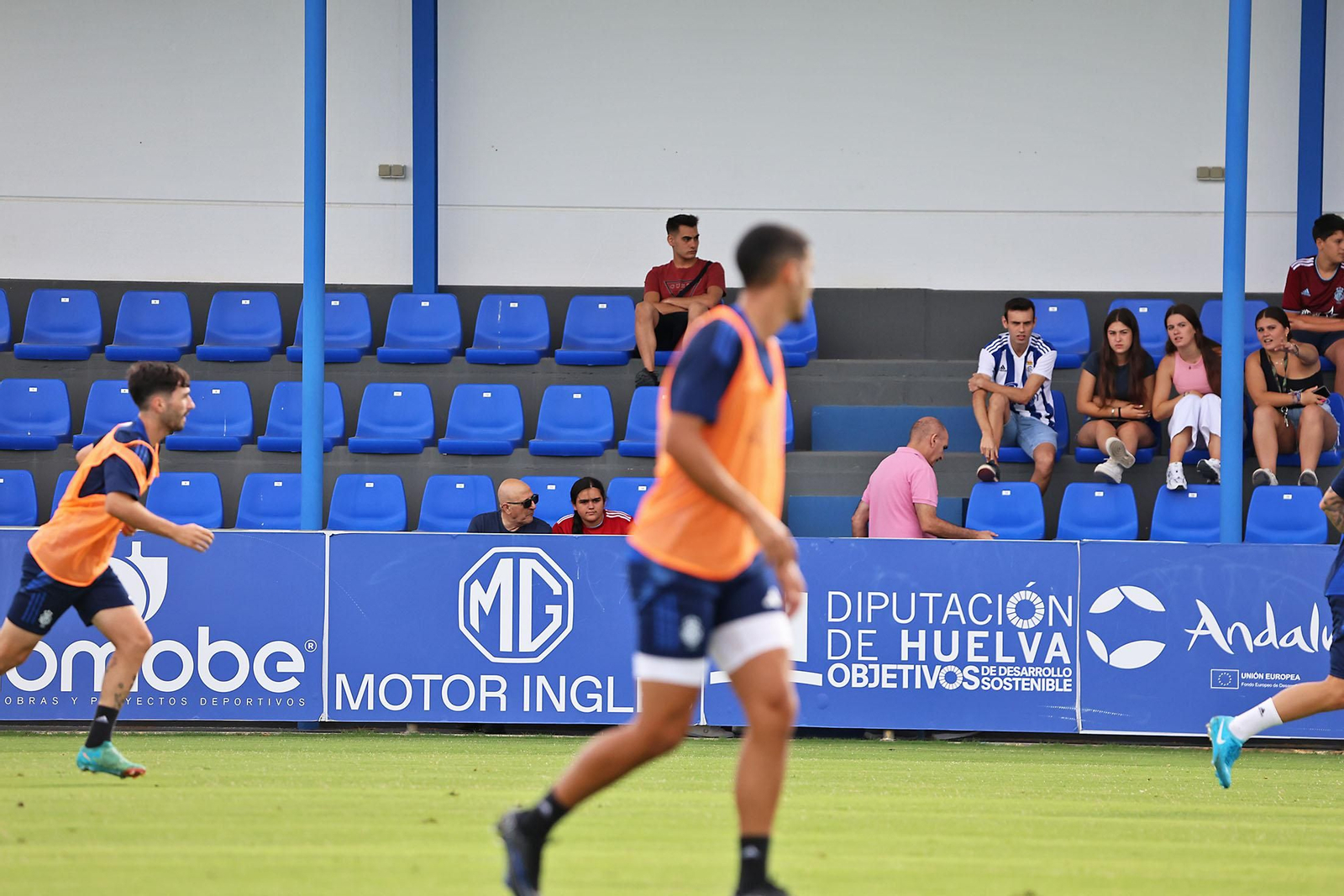 Entrenamiento del Recreativo de Huelva