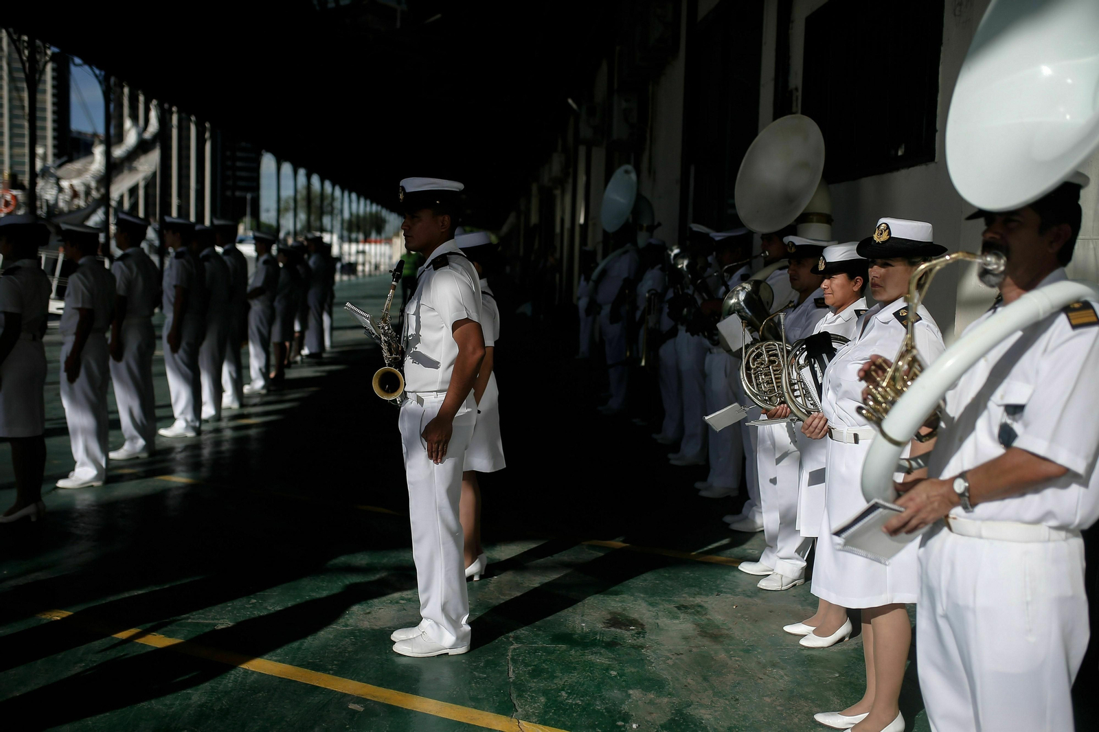 Las imágenes del 'Juan Sebastián de Elcano' en Argentina