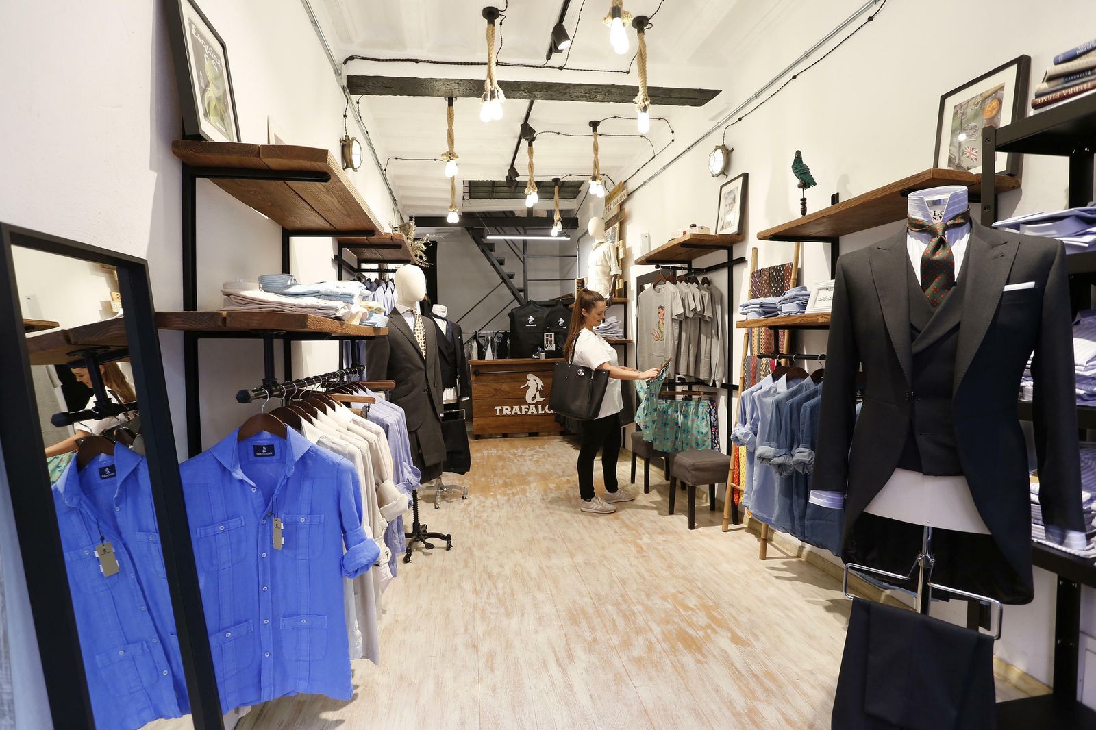 El novio perfecto se viste en Trafalgar