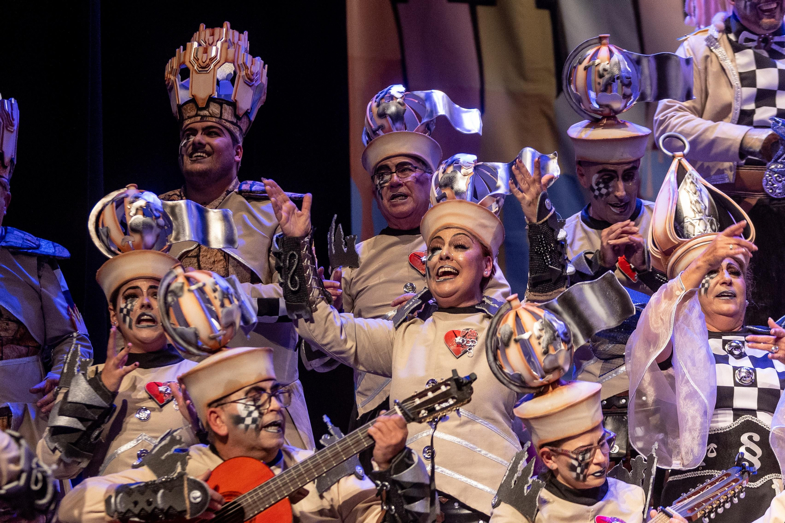 Cuarta jornada de preliminares del Carnaval de Huelva.