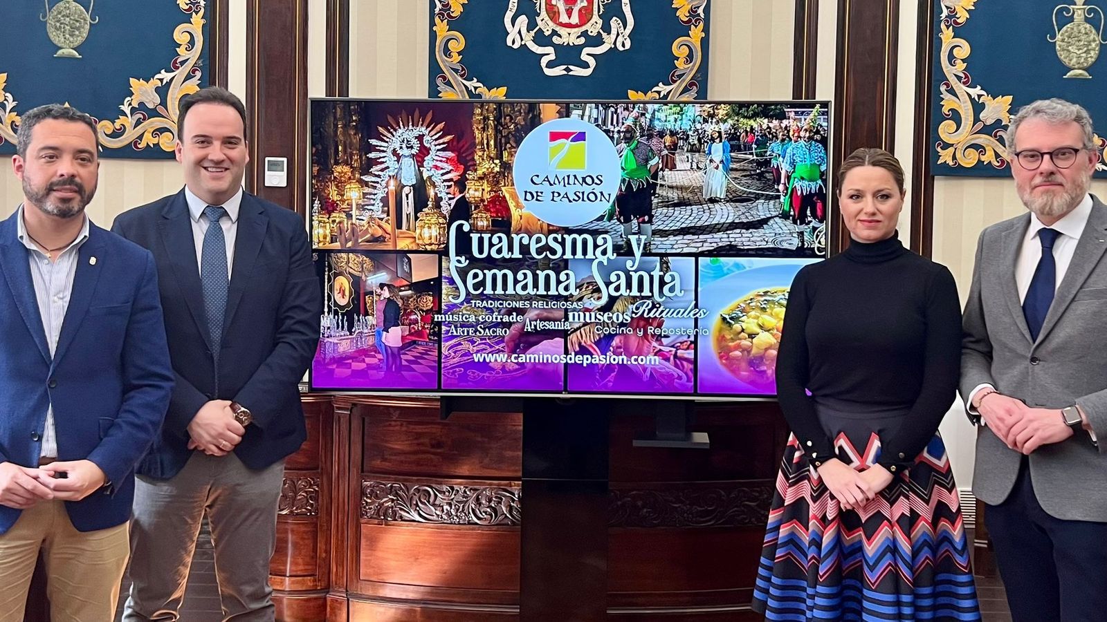 Presentación del programa de Cuaresma y Semana Santa en Caminos de Pasión