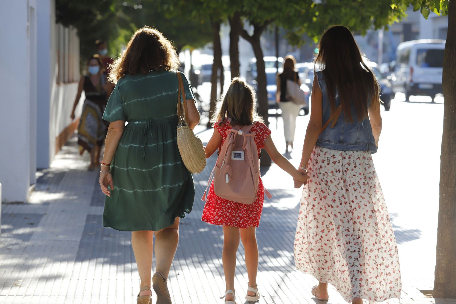 Imágenes de la vuelta al cole en las aulas de Huelva