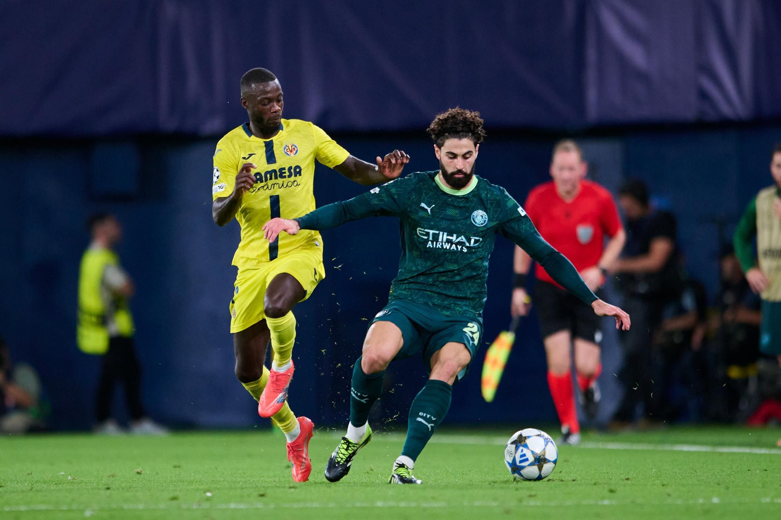 Las fotos del Villarreal-Manchester City