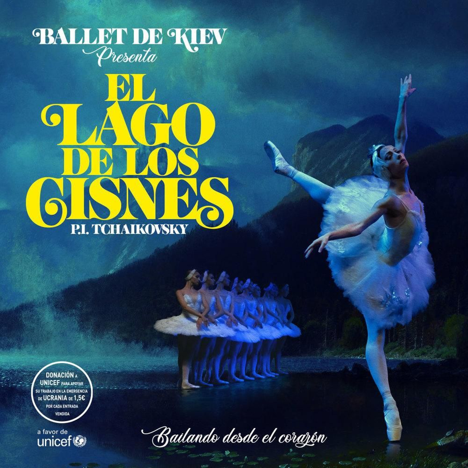 El Ballet de Kiev pone en escena esta mítica pieza de danza.