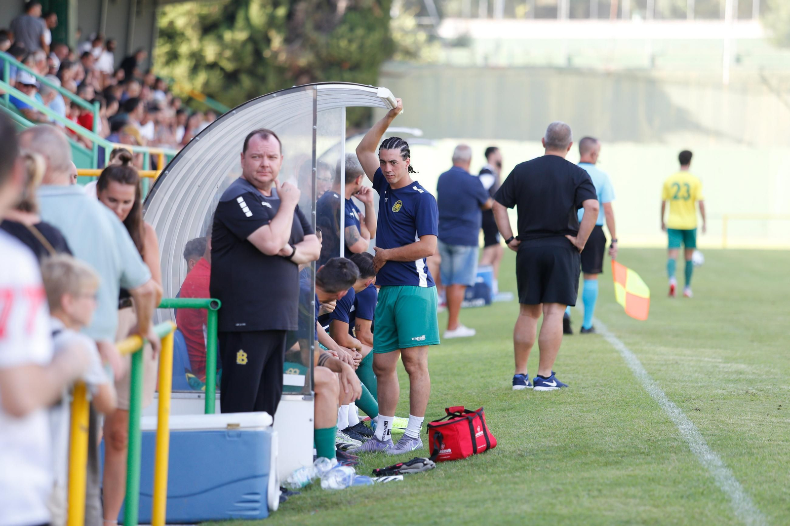Las fotos del triangular en el estadio Carlos Piña de Los Barrios con el Algeciras CF y el Ceuta B