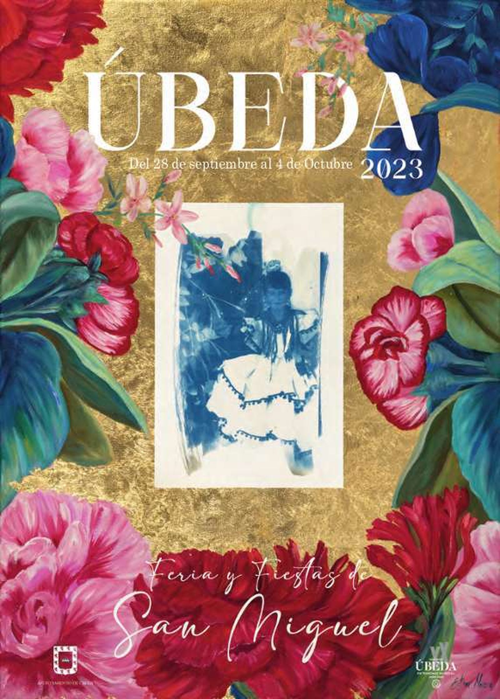 Cartel oficial de la Feria y Fiestas de San Miguel de Úbeda 2023.