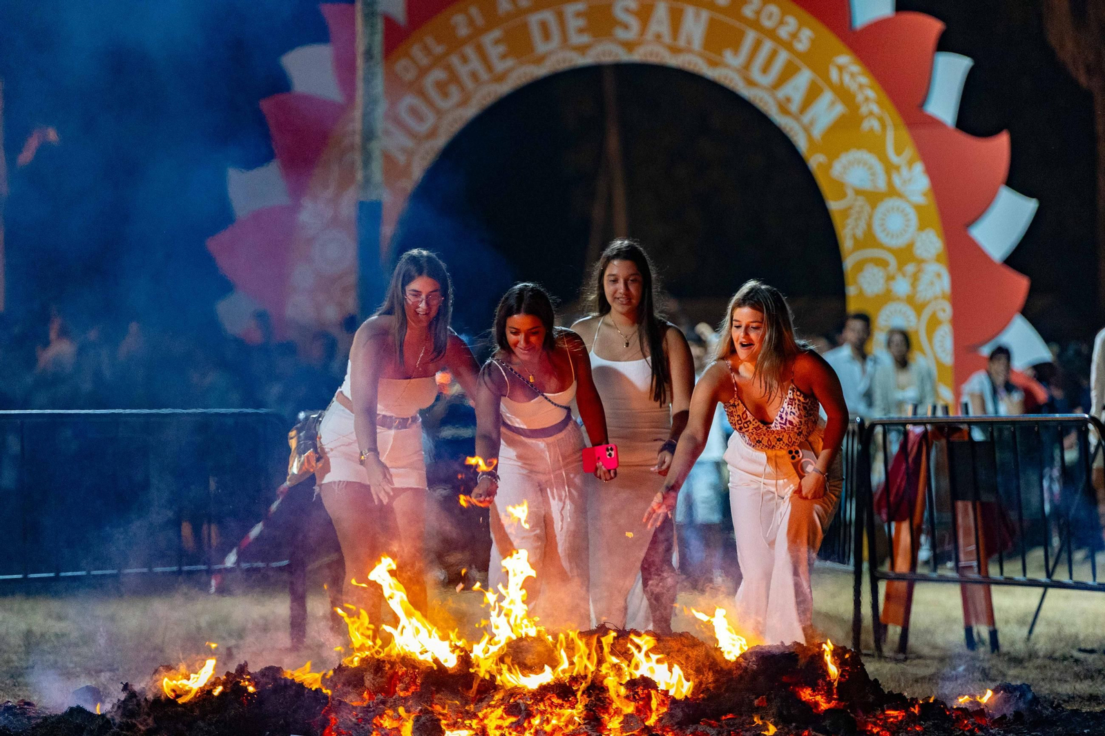 Noche de San Juan en La Casería: las imágenes