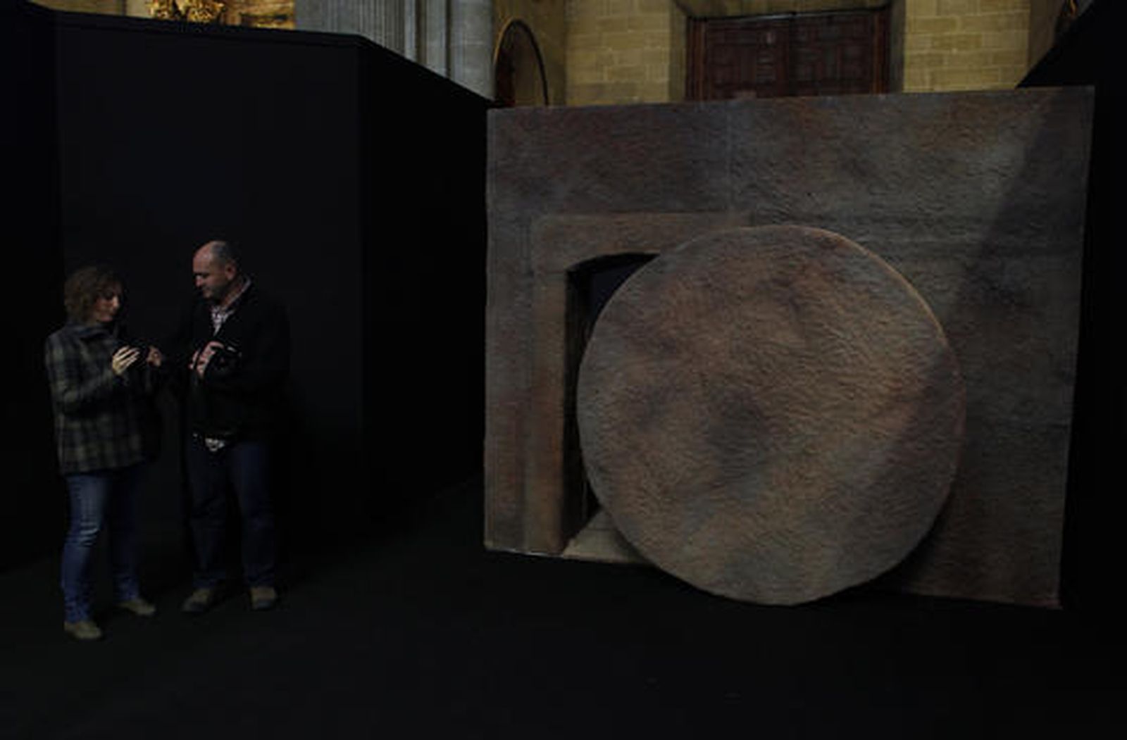 La exposición de la Sábana Santa podrá verse en la Catedral de Málaga hasta junio

Foto: Sergio Camacho