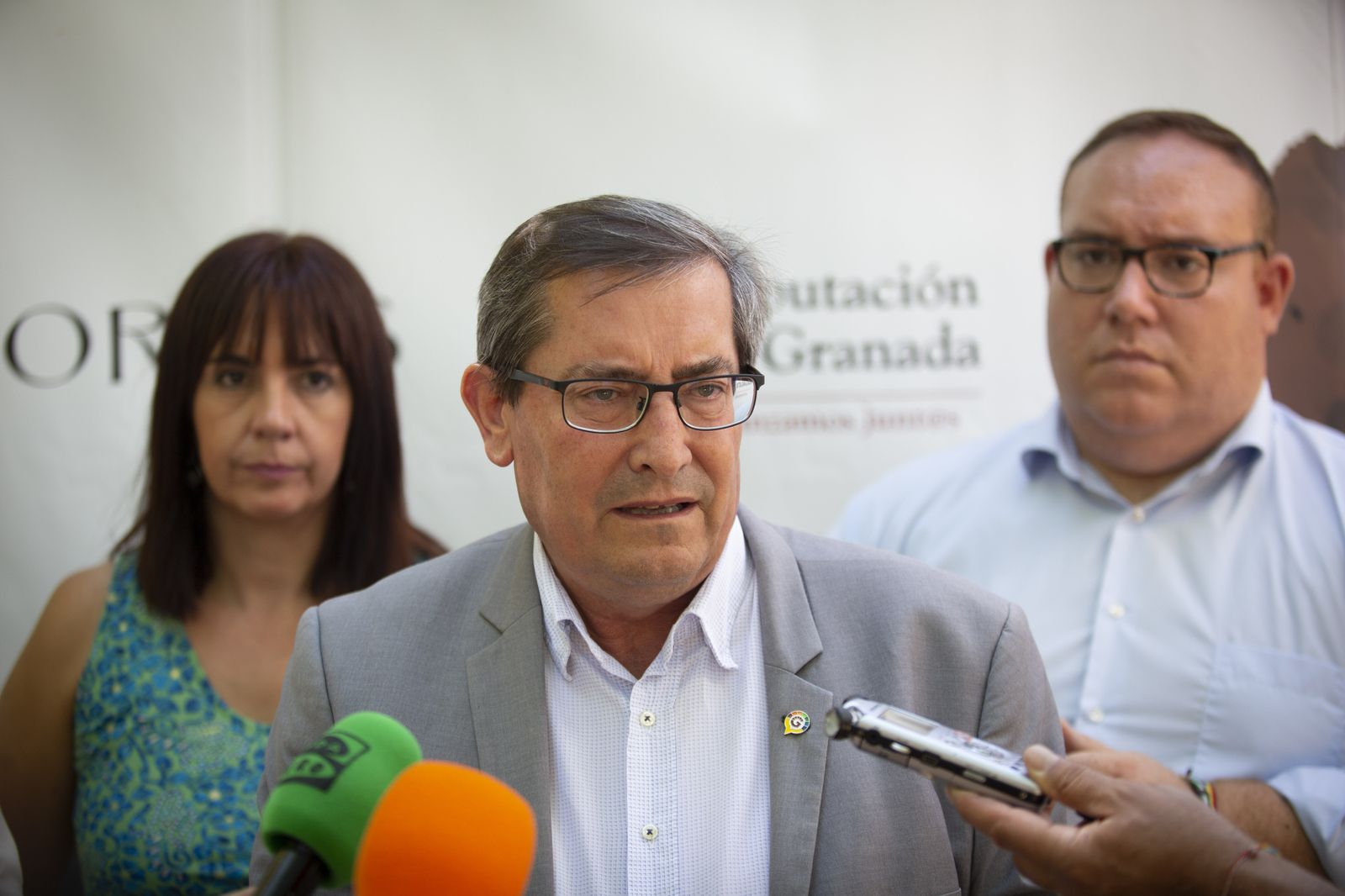 El presidente de la Diputación de Granada, José Entrena, en una imagen de archivo