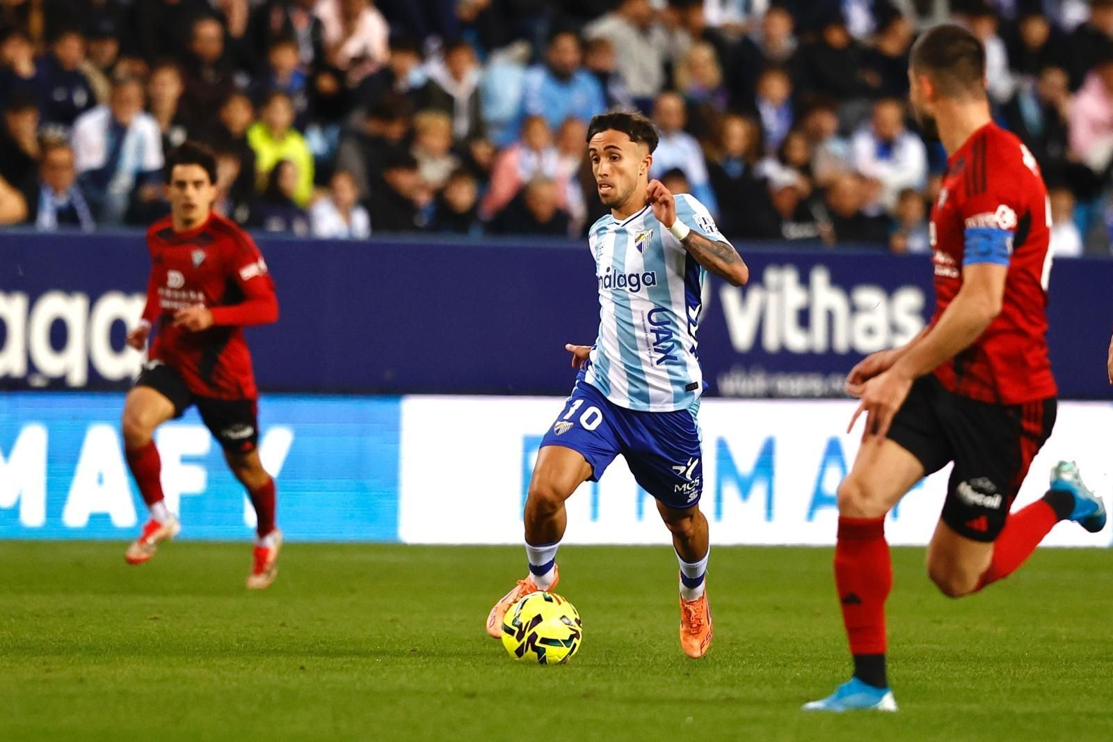 El Málaga CF-Mirandés, en fotos