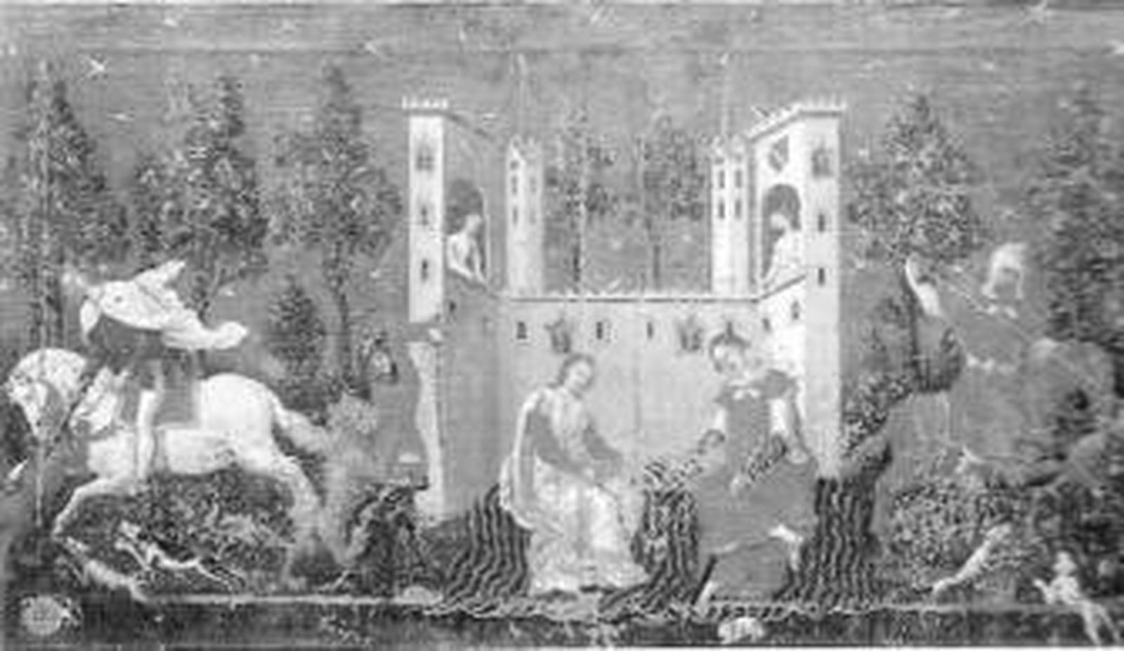 Escenas copiadas por los pintores Sánchez Saravia, C. Murphy y O. Jones. La Alhambra mora y el monumento que da seña de identidad a la ciudad ante los ojos del mundo entero. Ocho siglos de dominación musulmana de la península y otros cinco el monumento en manos de la cristiandad dan lugar a expresiones artísticas donde se mezclan figuras de todo tipo.