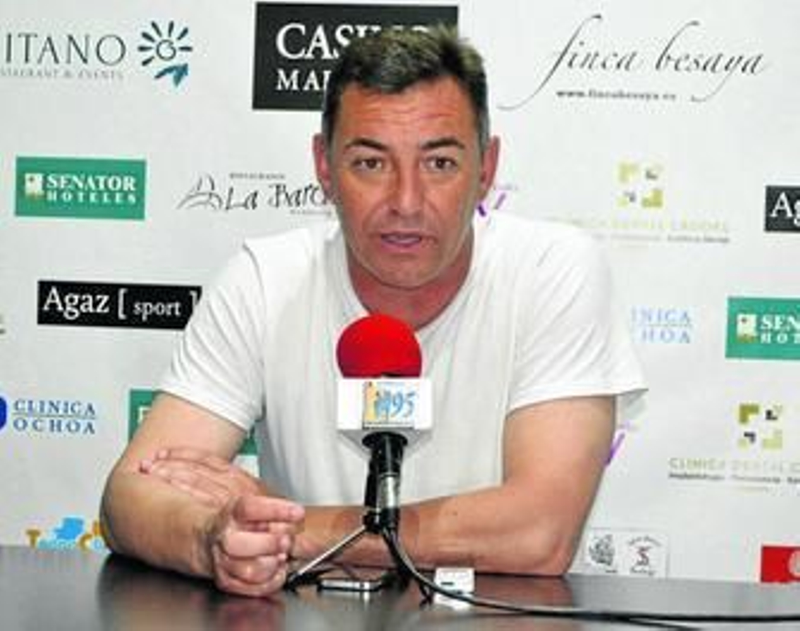 Loren, en una comparecencia en rueda de prensa.