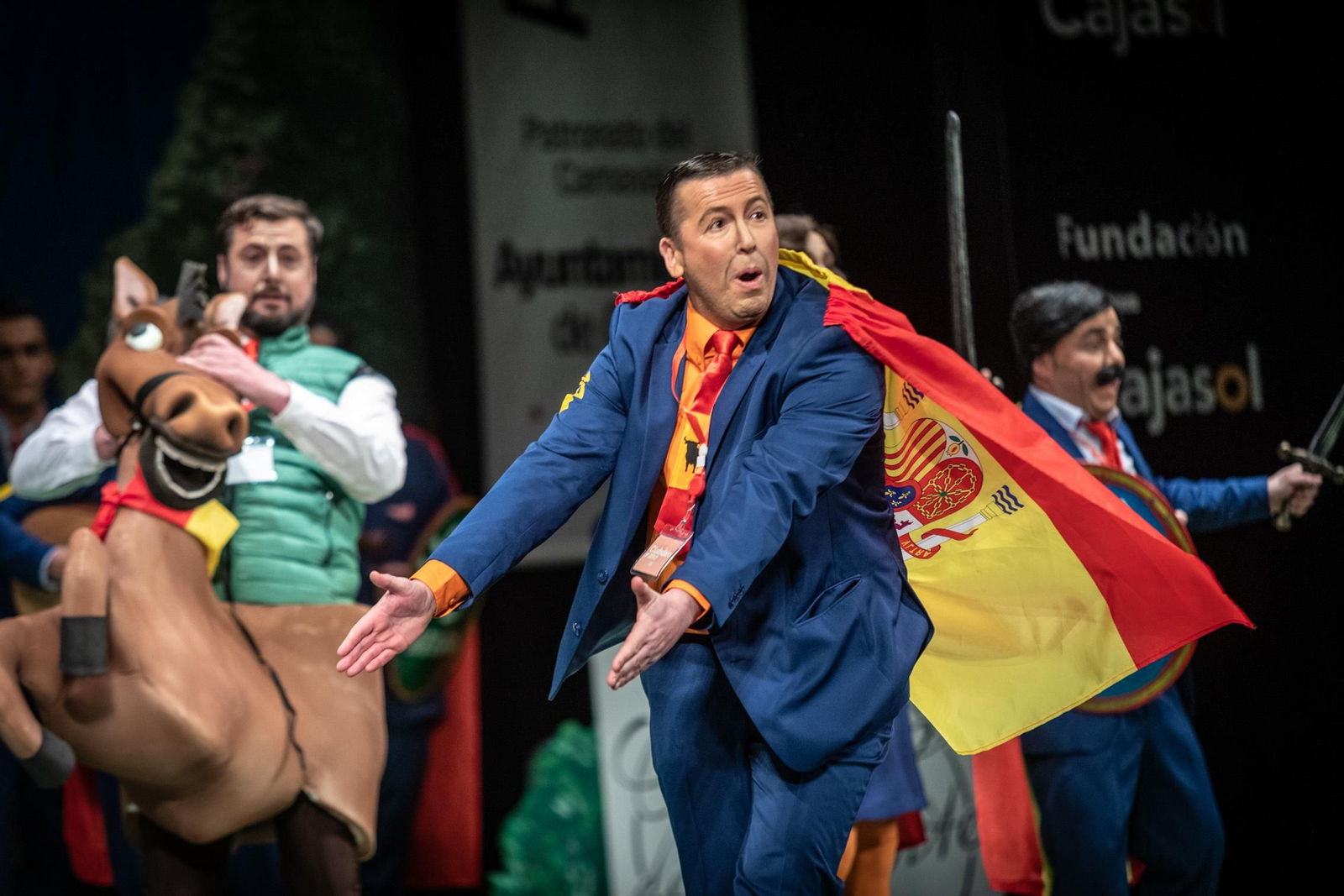 Chirigota 'Un pasito a la izquierda y un pasito a la derecha'