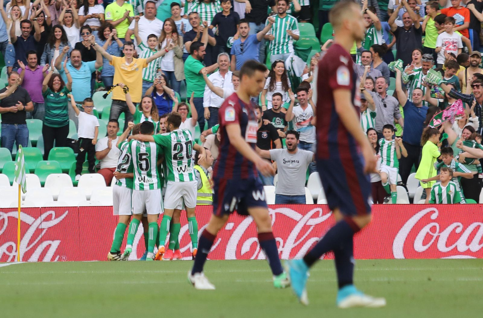 Las imágenes del Betis-Eibar