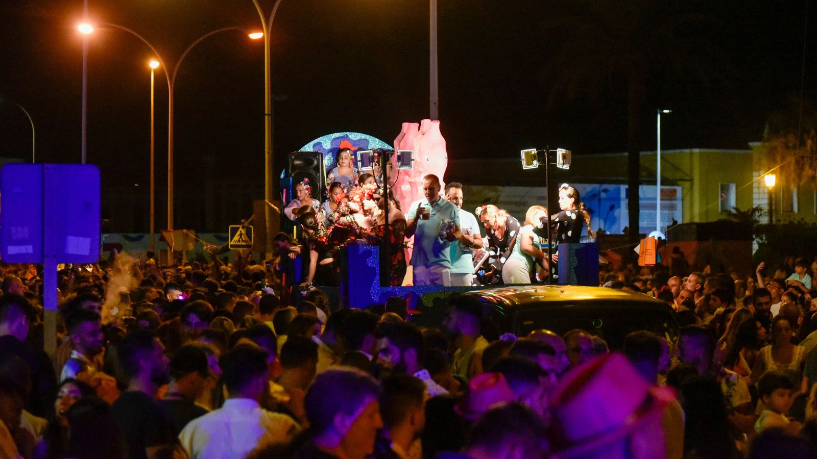 Las fotos del la cabalgata de la Feria de La Línea
