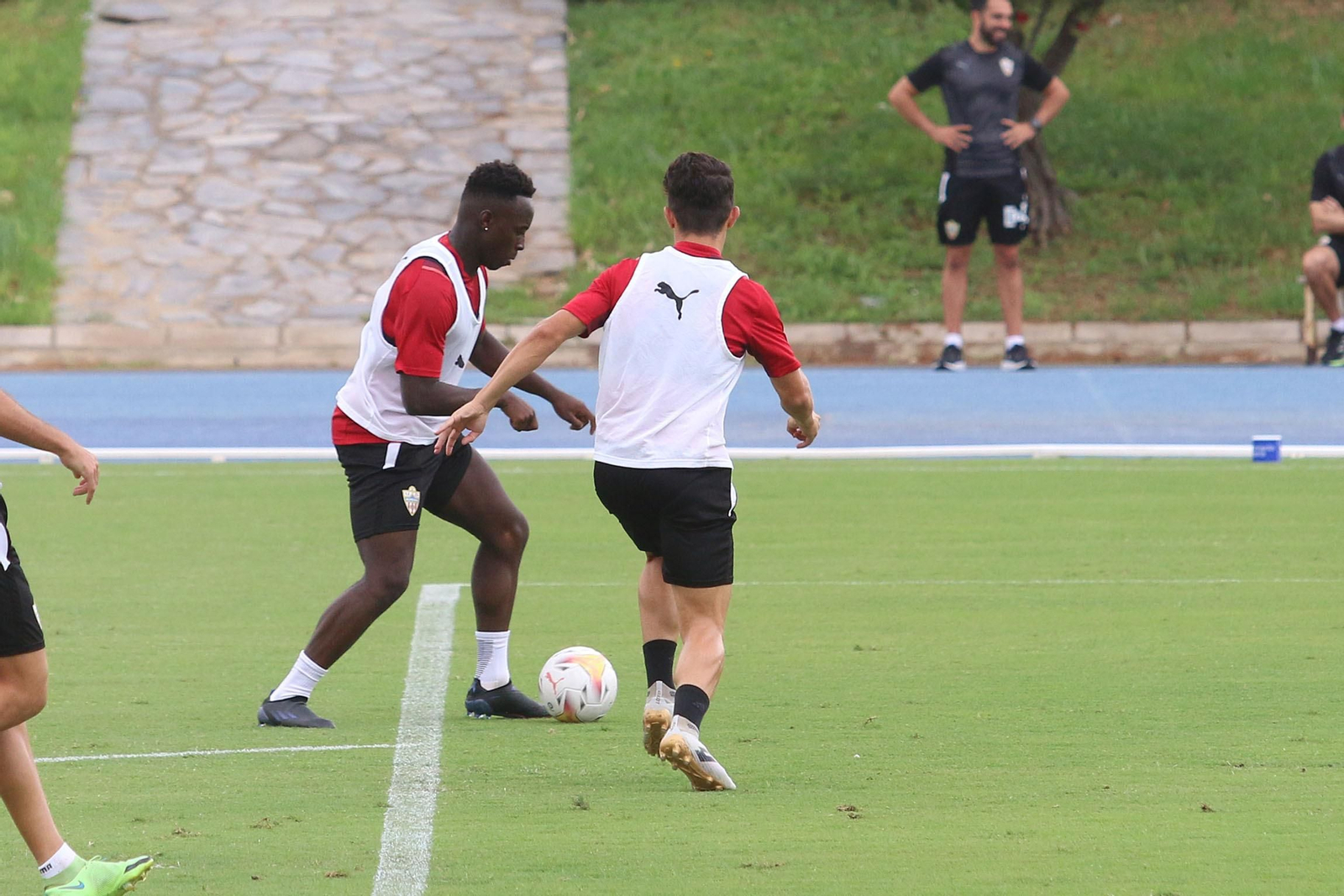 Fotogalería del entrenamiento de la UD Almería del miércoles 11 de agosto