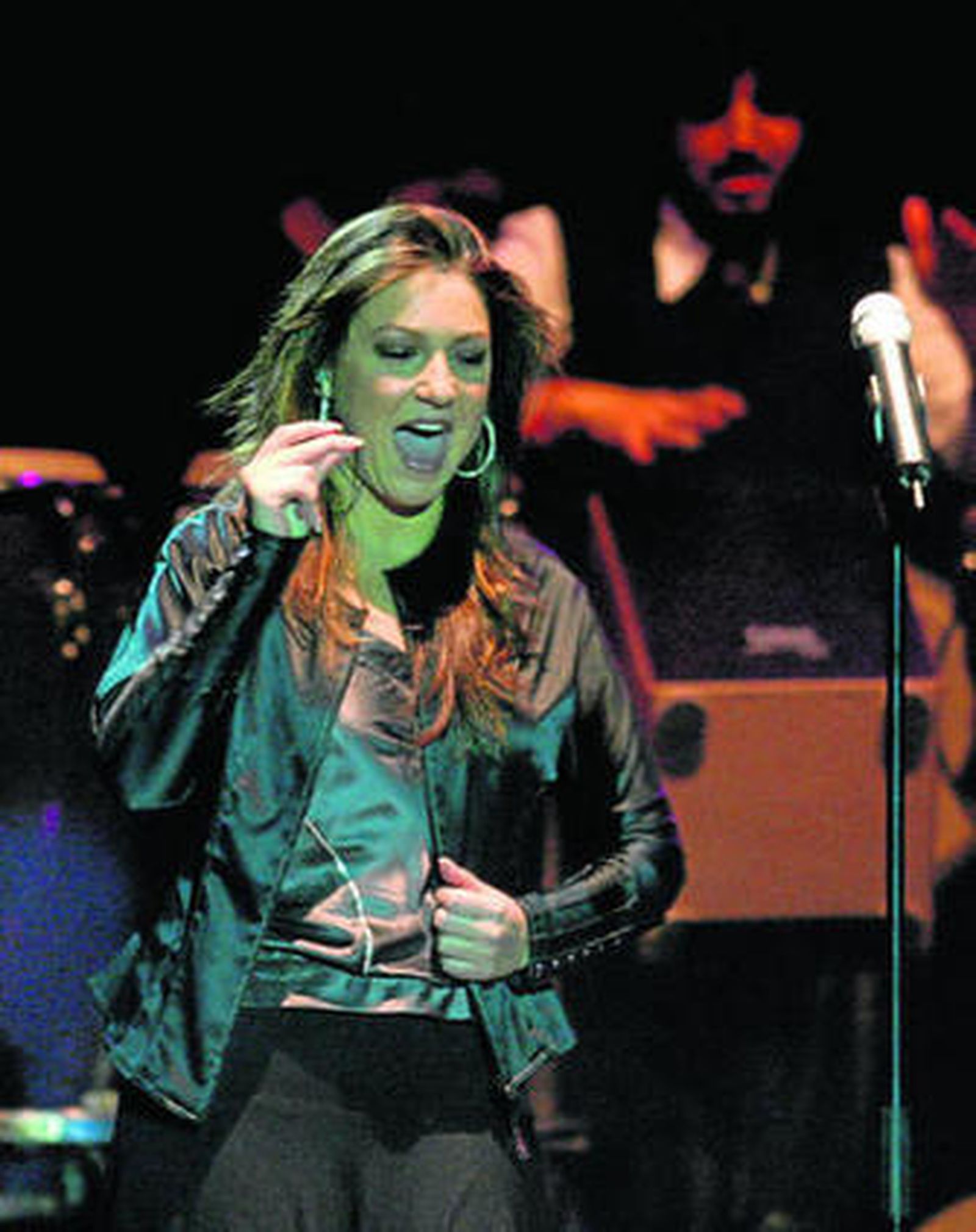 Niña Pastori, durante uno de los últimos conciertos de su actual gira.