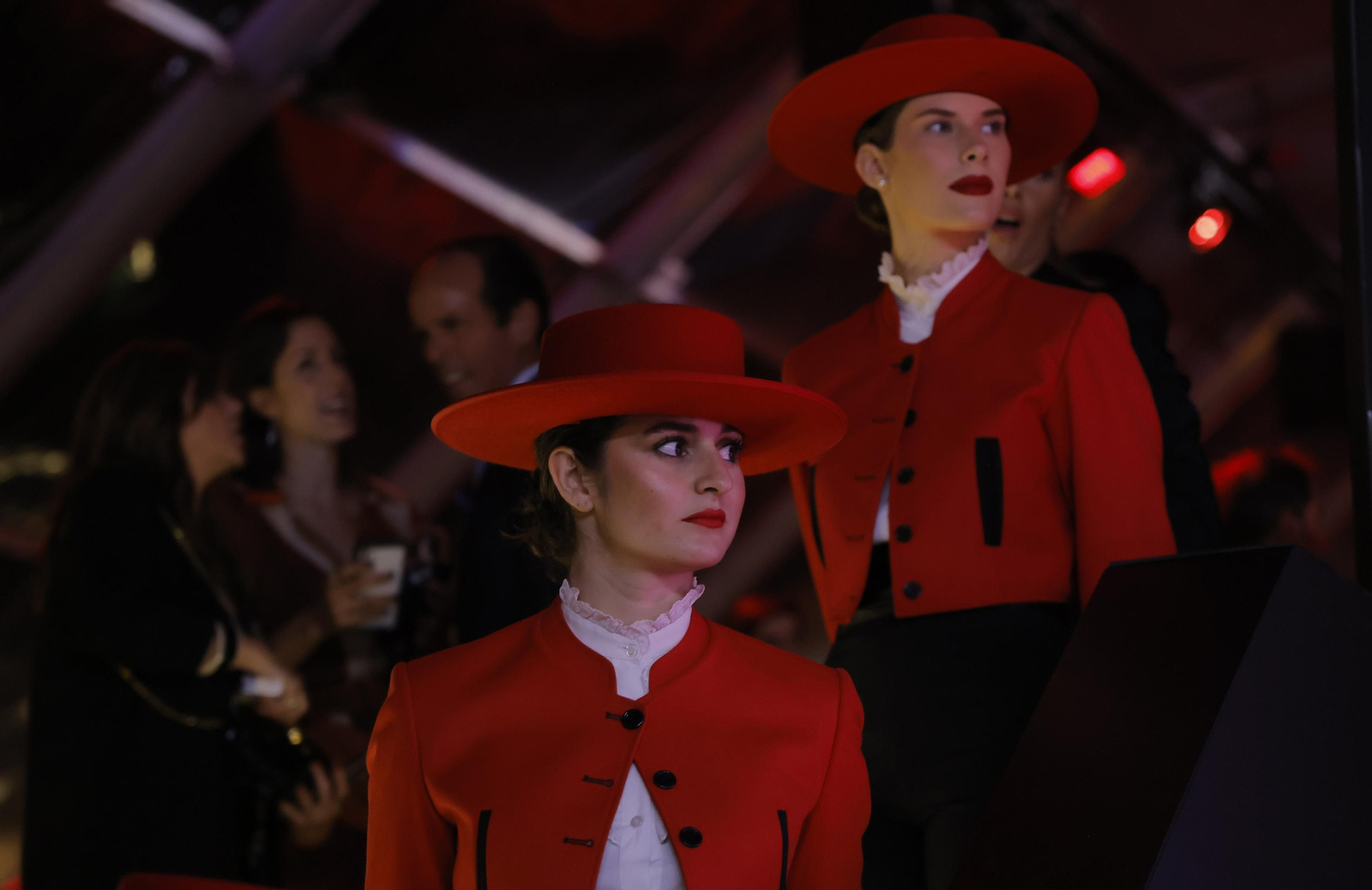Famosos y artistas en la alfombra roja de la gala del flamenco en los 'Santalucía Universal Music Week'