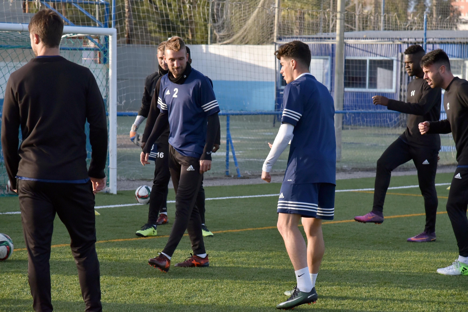 Sergio Rodríguez, durante un entrenamiento de la Balona.